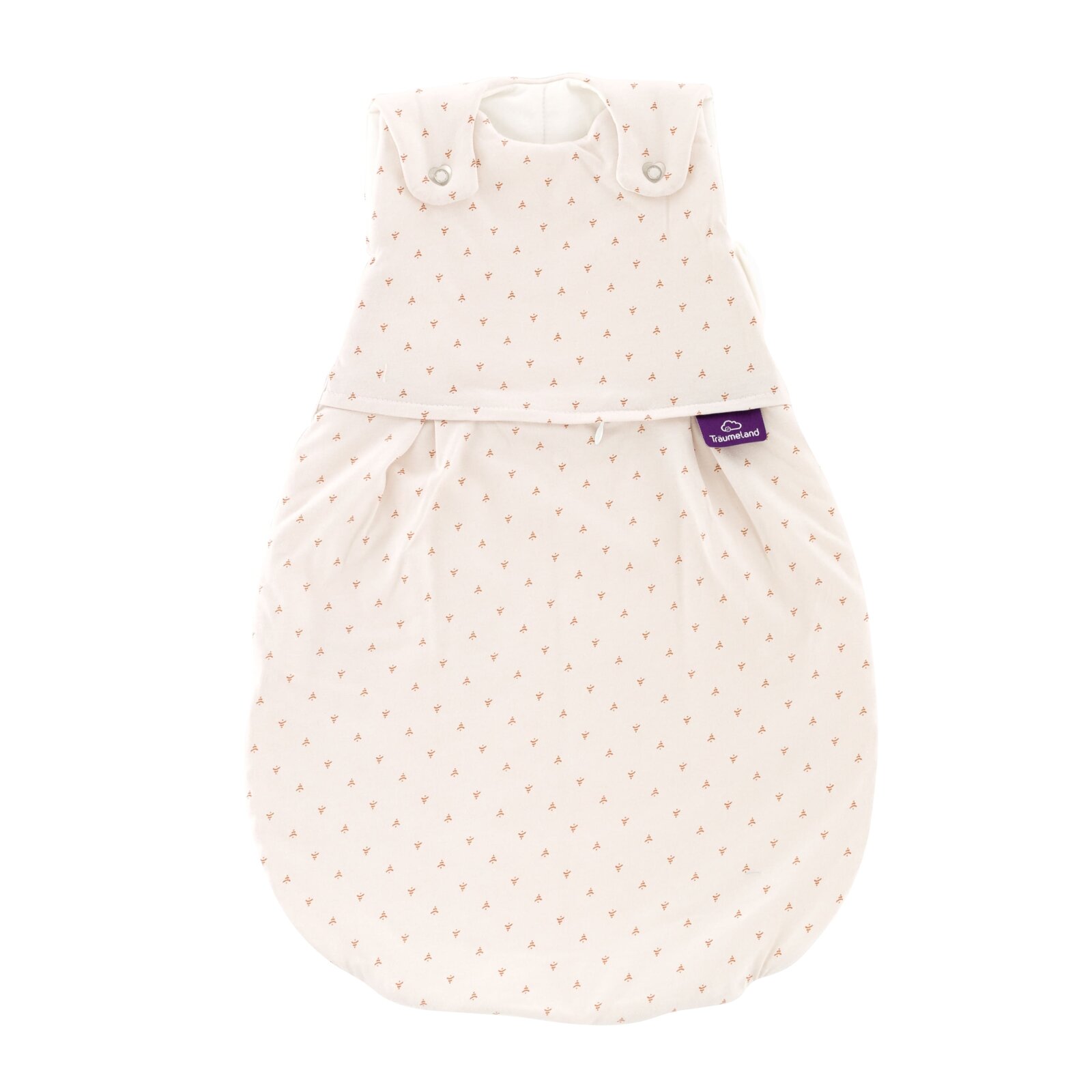 Träumeland - Baby-Ganzjahresschlafsack LIEBMICH Twister beige Gr. 62/68