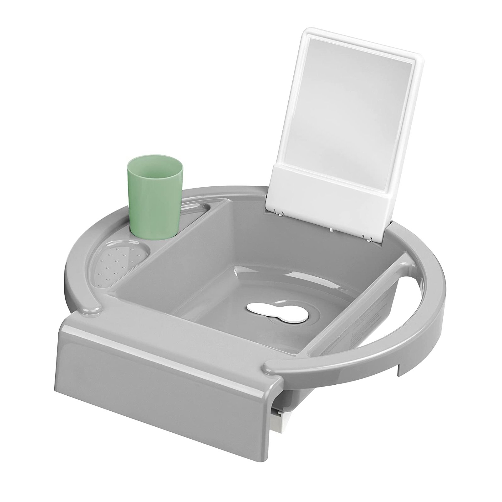 Rotho - Waschbecken Kiddy Wash STONE GREY/WHITE/SHALE GREEN