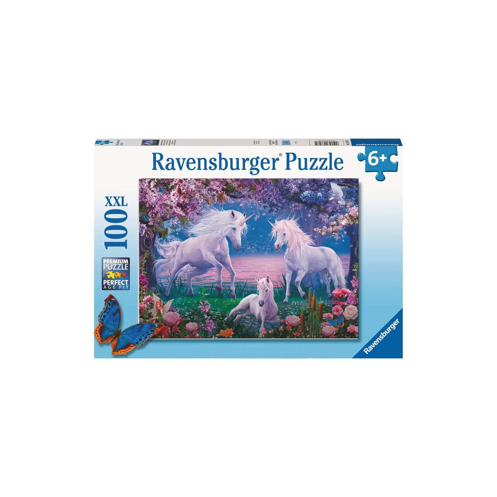 Ravensburger - Bezaubernde Einhörner XXL PUZZLE (100 TEILE)