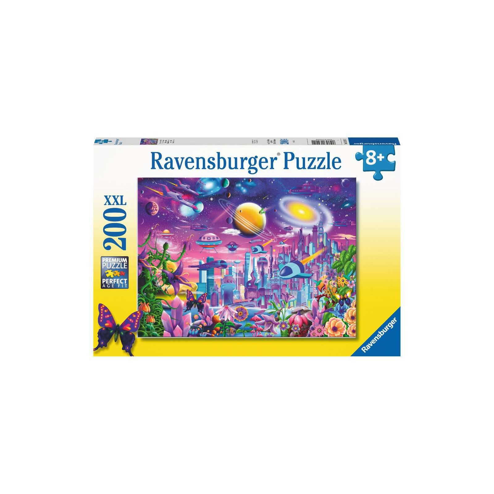 Ravensburger - Puzzle - 200 Teile - ab 8 Jahre - Kosmische Stadt (A)