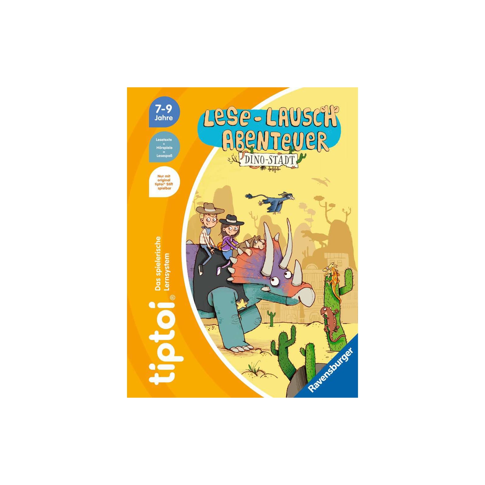Ravensburger - tiptoi - Lese-Lausch-Abenteuer - Dino-Stadt