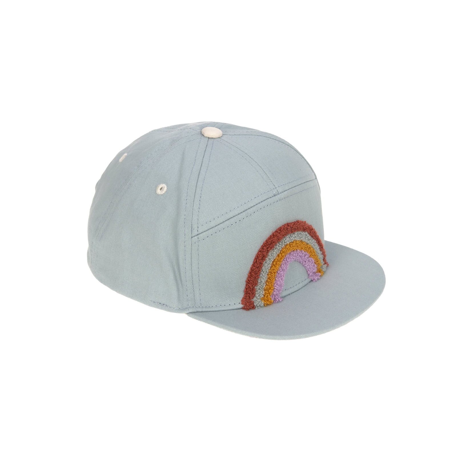 Lässig - Kinder Cap Little Gang - Rainbow Hellblau, Gr. 48