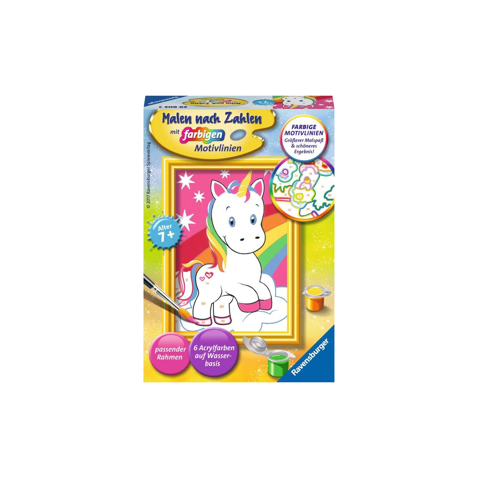 Ravensburger - Malen nach Zahlen - Süßes Einhorn