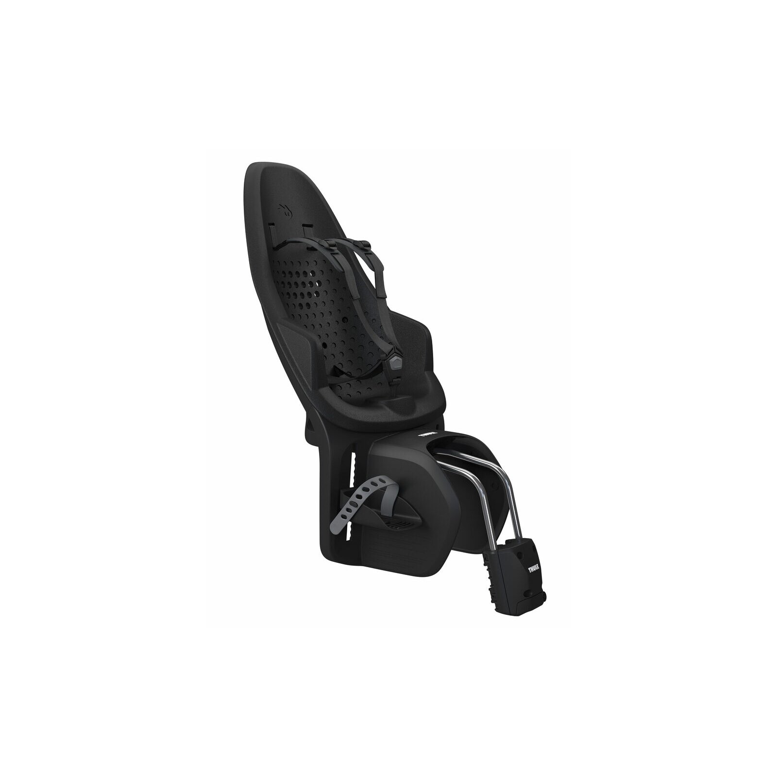 THULE - Yepp 2 Maxi Fahrradkindersitz hinten zur Rahmenmontage MIDNIGHT BLACK