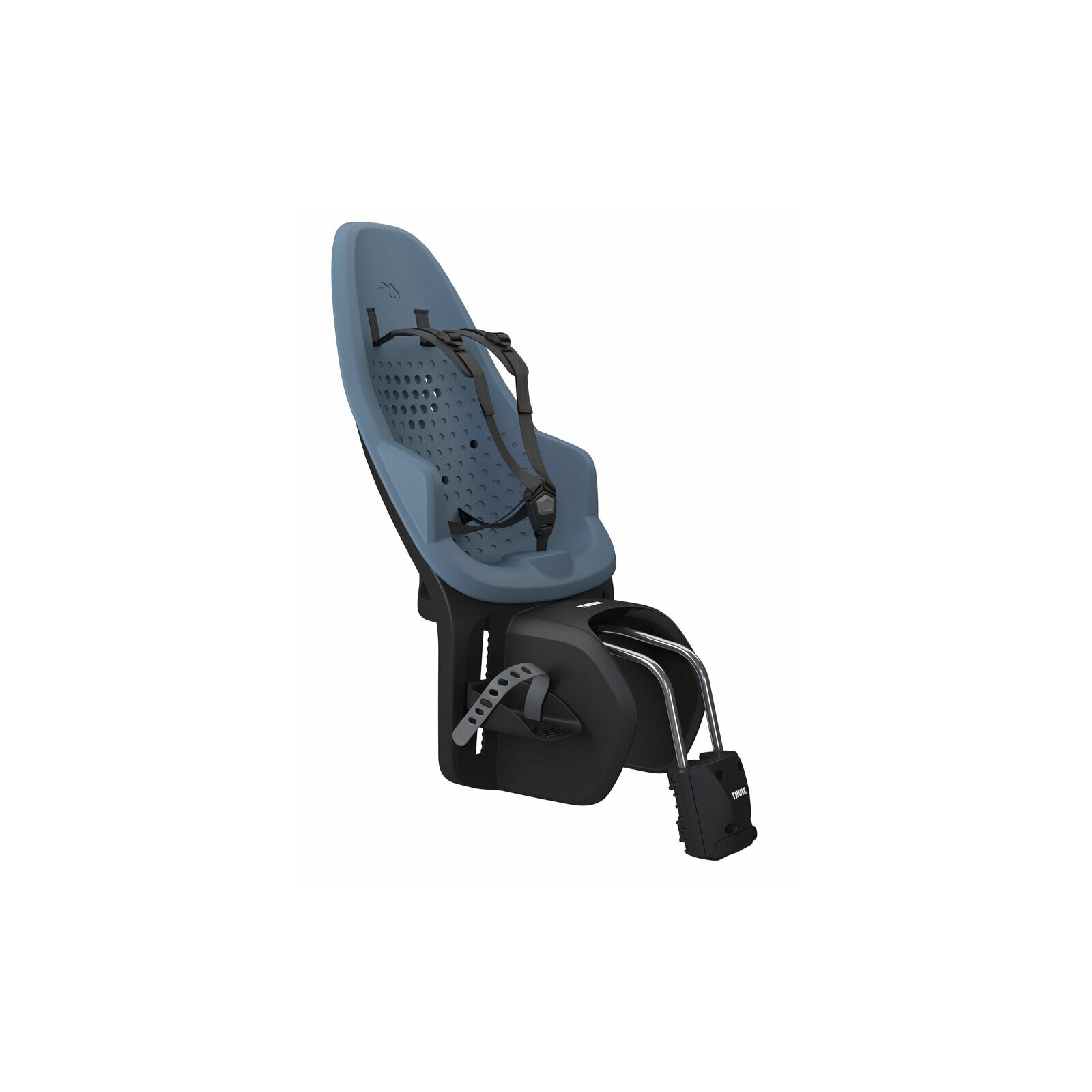 THULE - Yepp 2 Maxi Fahrradkindersitz hinten zur Rahmenmontage AEGAN BLUE
