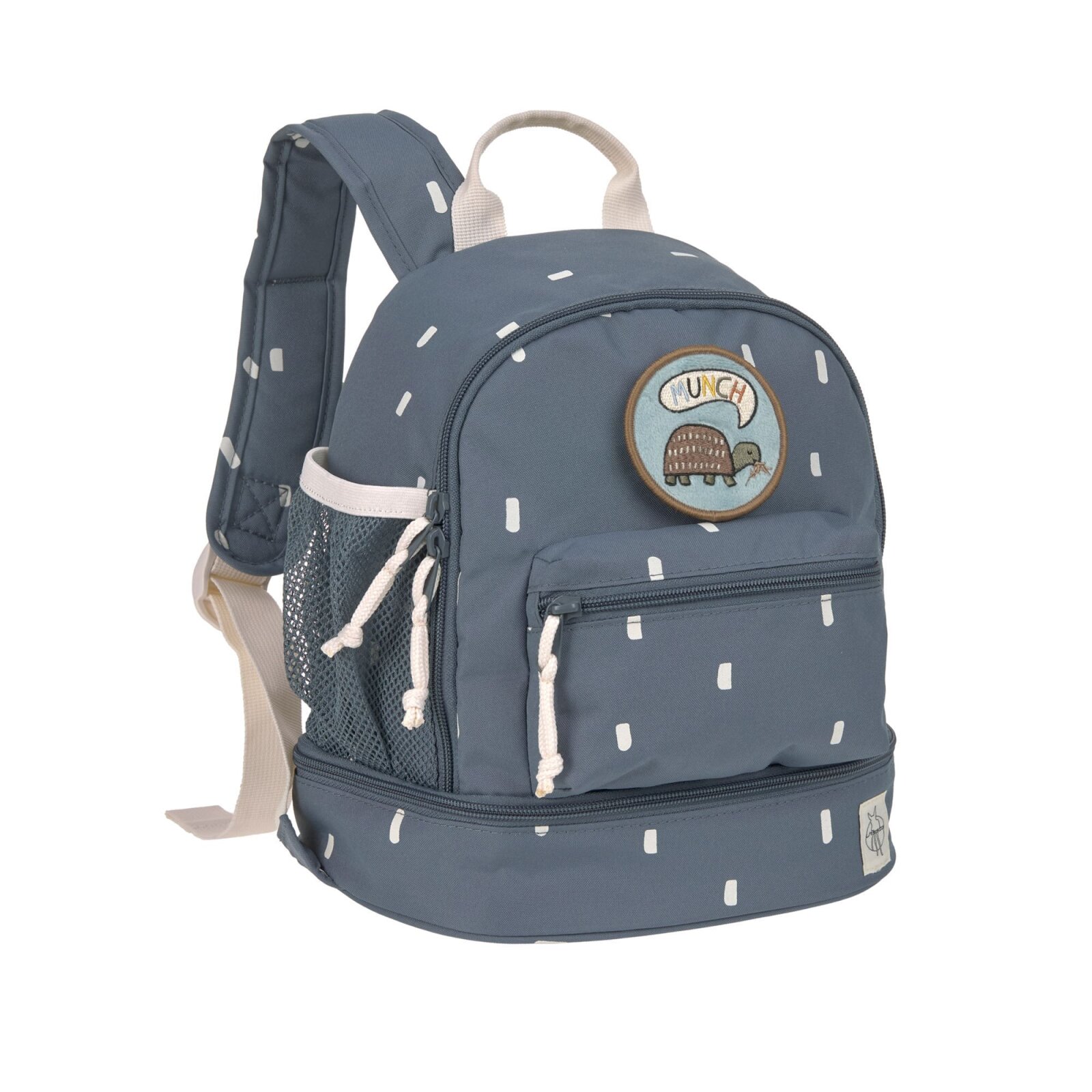 Lässig - Kindergartenrucksack Mini - Happy Prints, Dunkelblau
