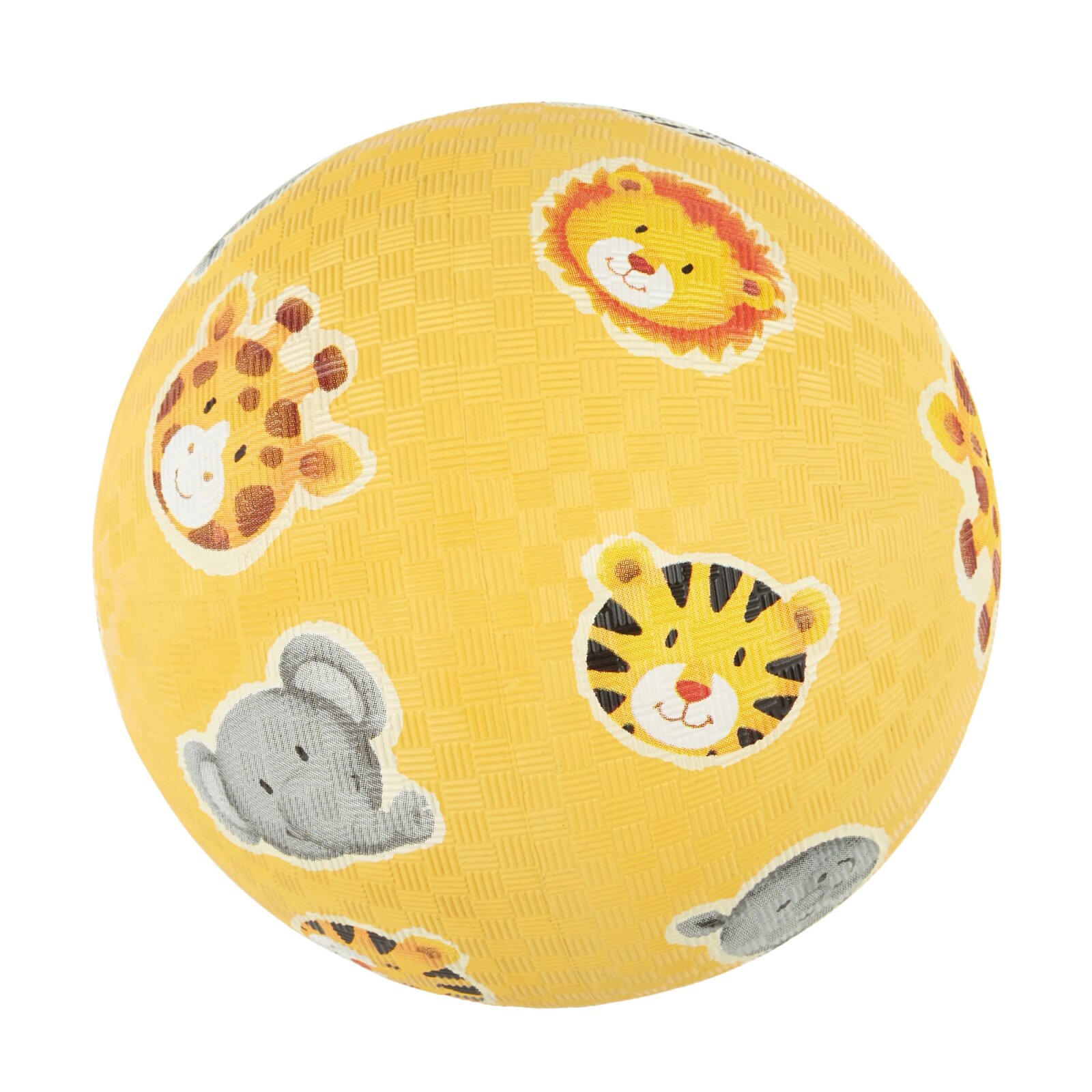 sigikid - Babyball aus Naturkautschuk - Gelb Zoo
