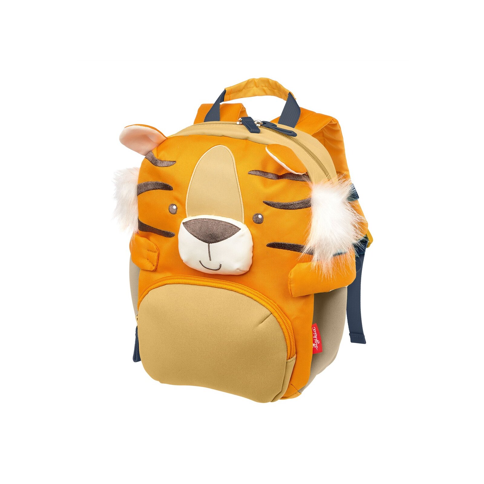 sigikid - Kindergartenrucksack Pfötchen-Rucksack Tiger - Orange
