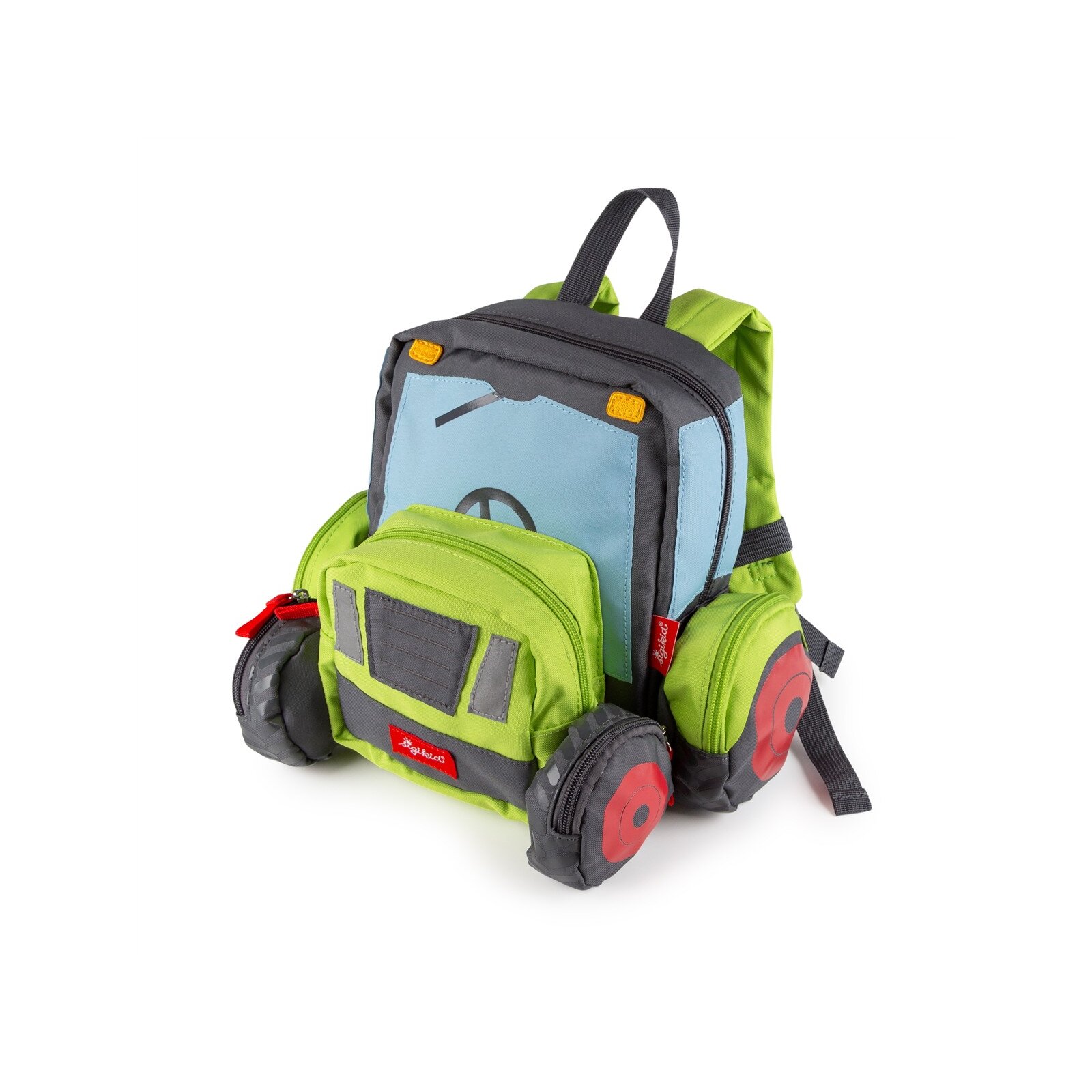 sigikid - Kindergartenrucksack - Traktor Grün