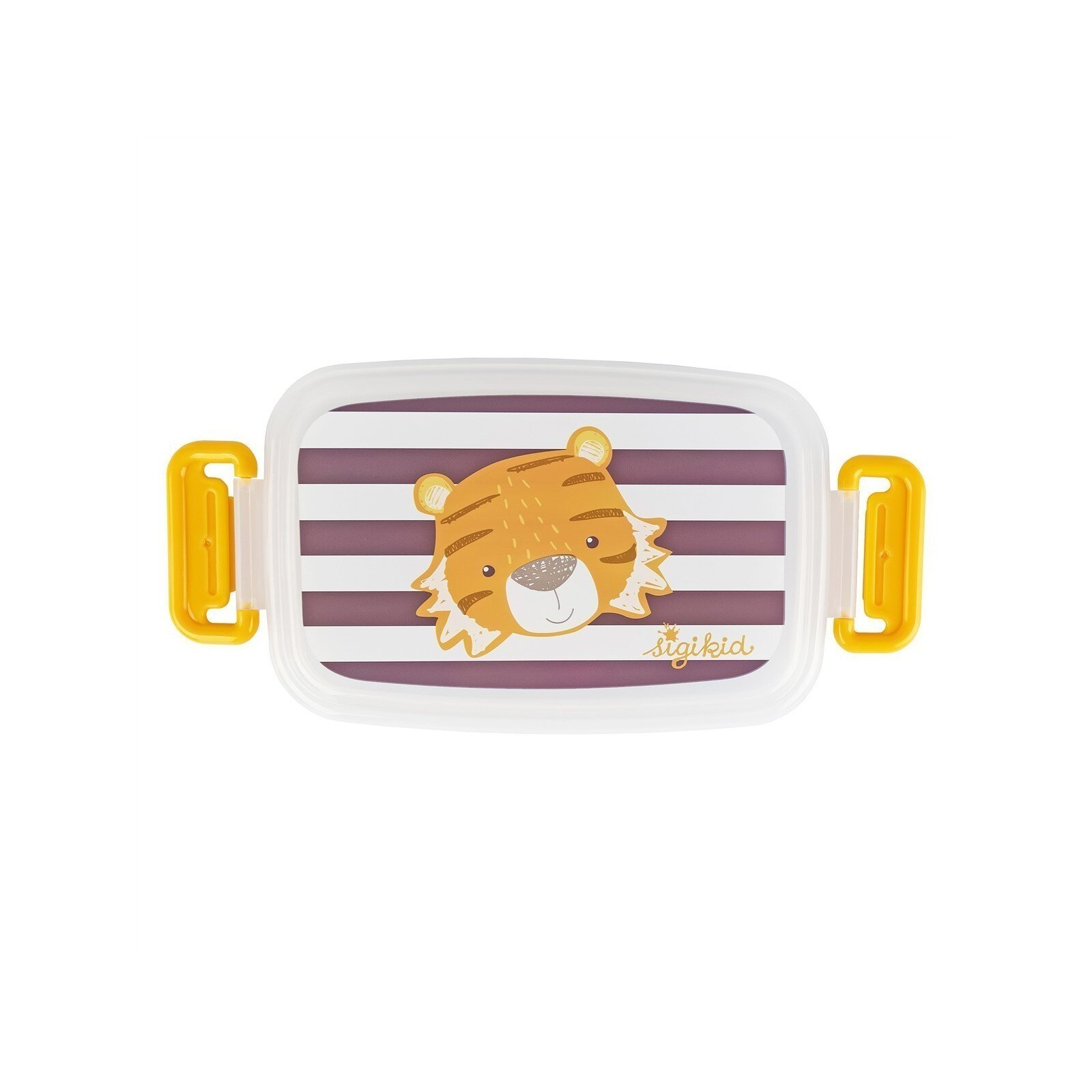 sigikid - Kinder-Brotdose Tiger - Gelb Schwarz