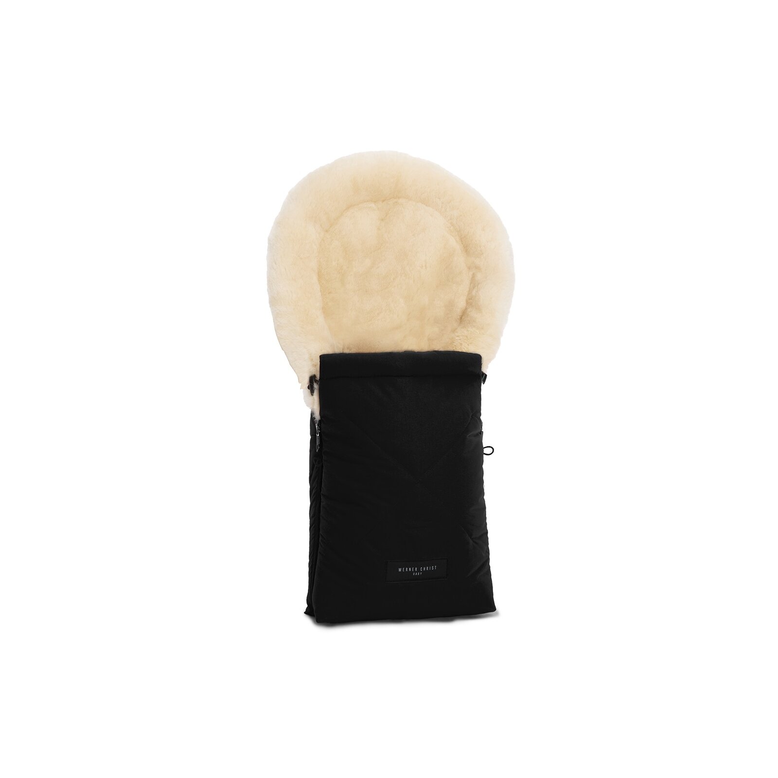 Werner Christ Baby - Oslo Fußsack Babyschale, Babywanne black