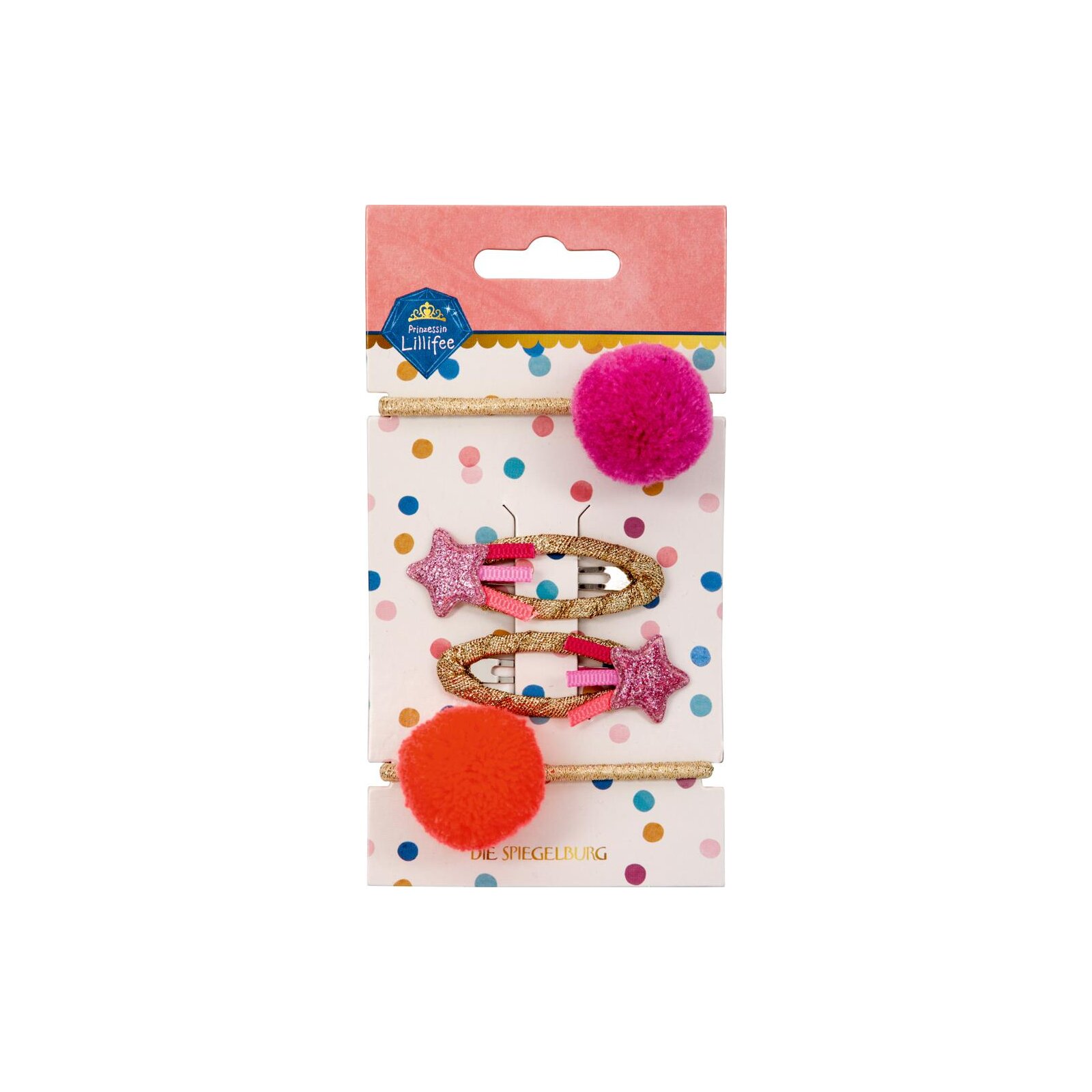 Die Spiegelburg - Prinzessin Lillifee - Haarclips und Haargummis Glitter & Gold (8)