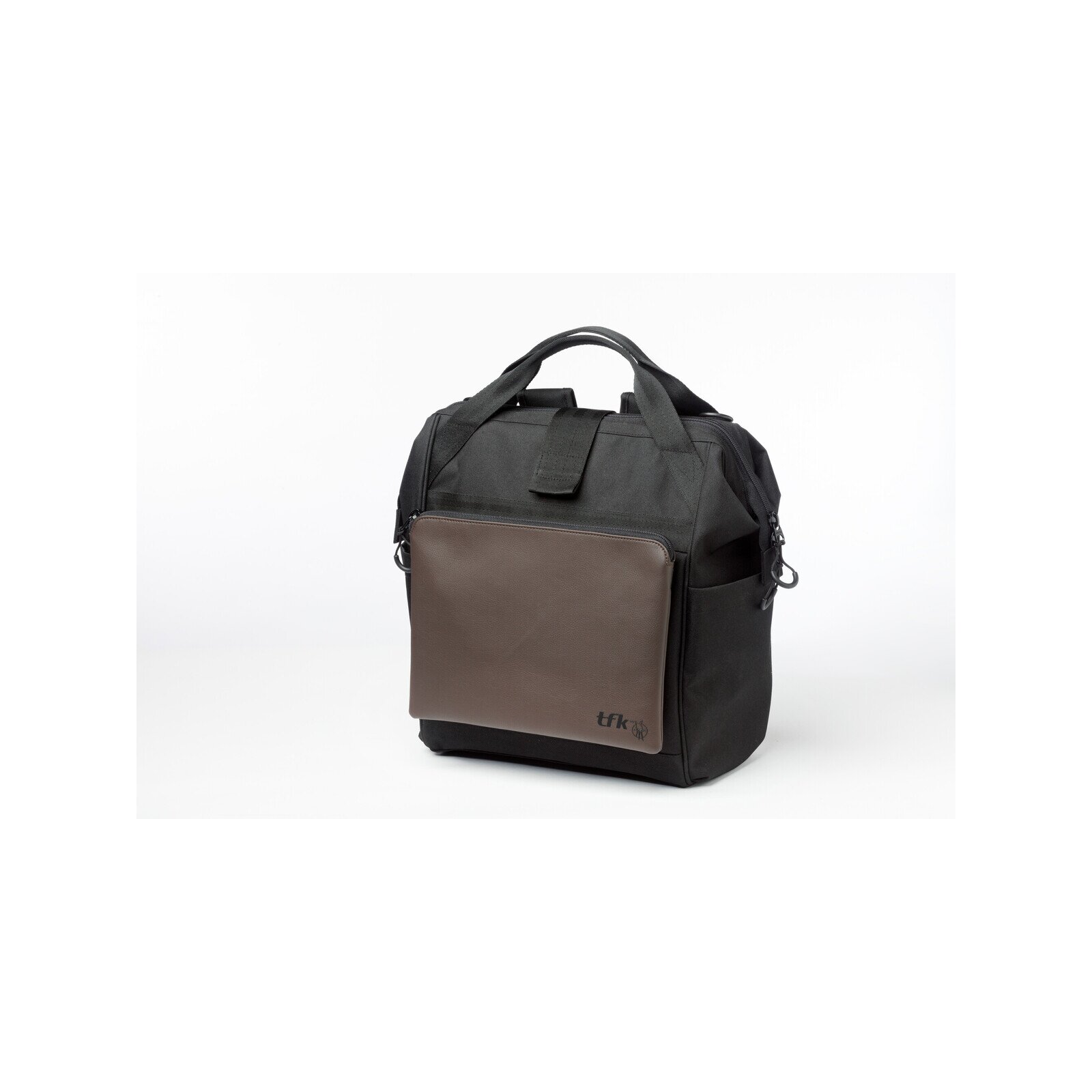 TFK - Wickeltasche / Wickelrucksack LEDER BRAUN