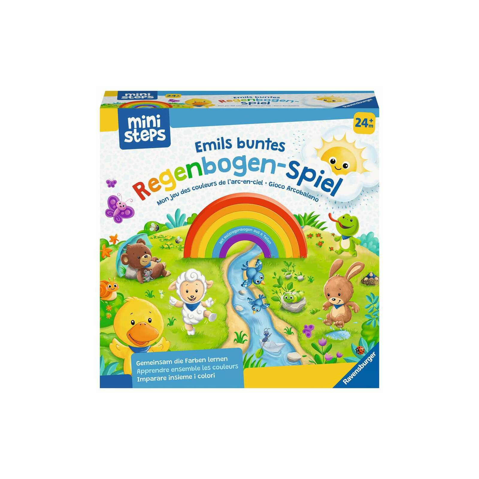 Ravensburger - ministeps - Emils buntes Regenbogen-Spiel