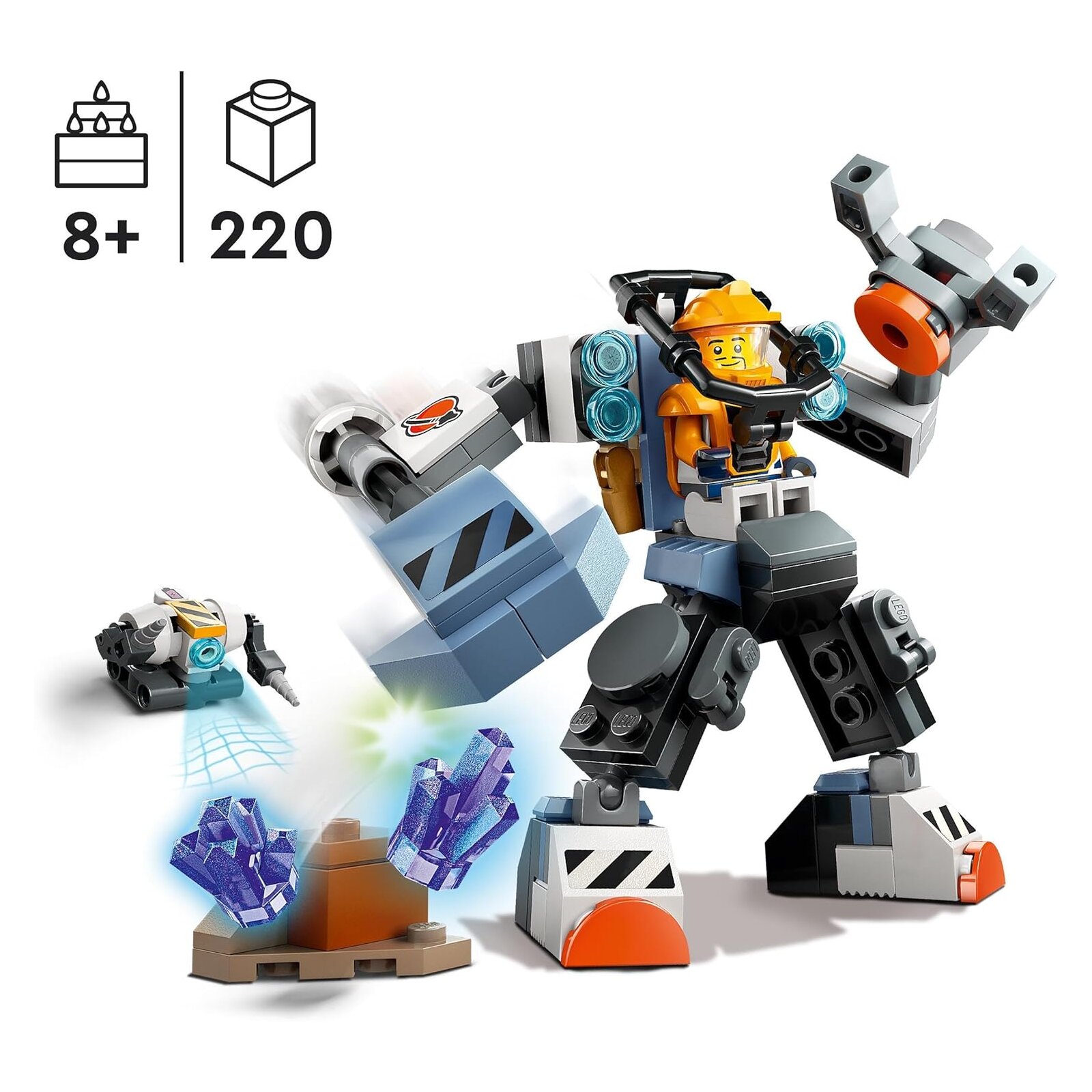 LEGO - City - 60428 Weltraum-Mech