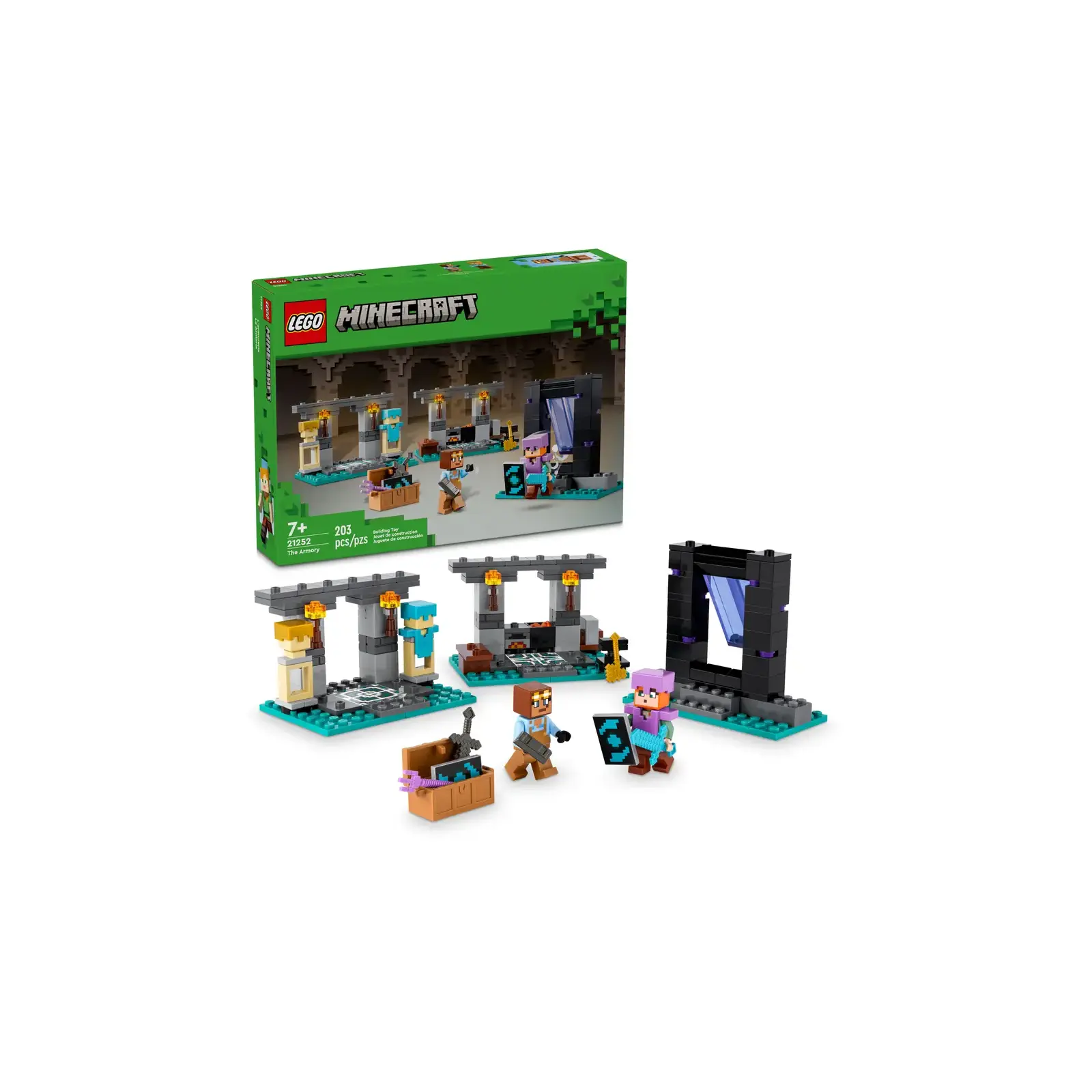 LEGO - Minecraft - 21252 Die Waffenkammer (A)