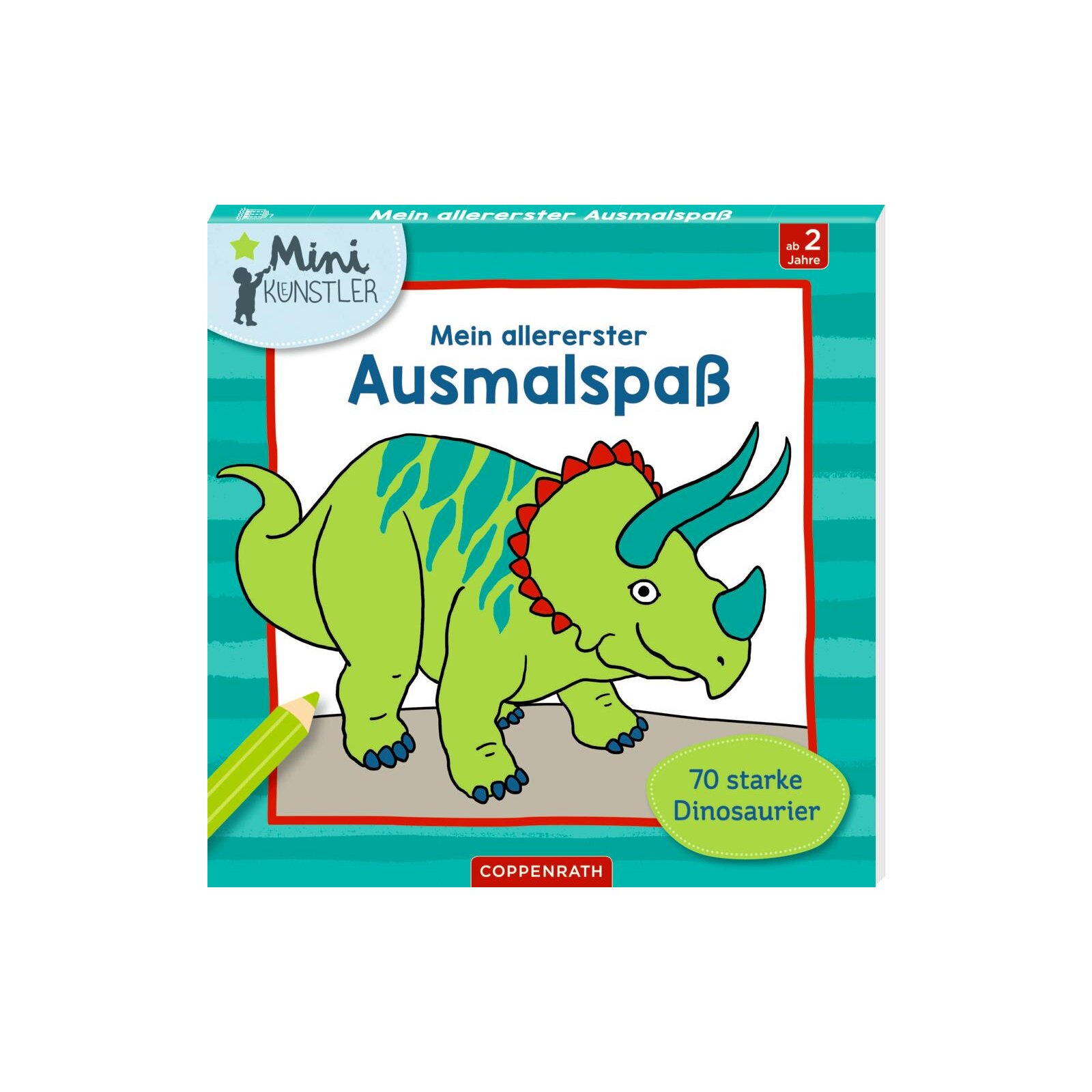 Coppenrath - Mini-Künstler - Mein allererster Ausmalspaß: 70 starke Dinos (3)
