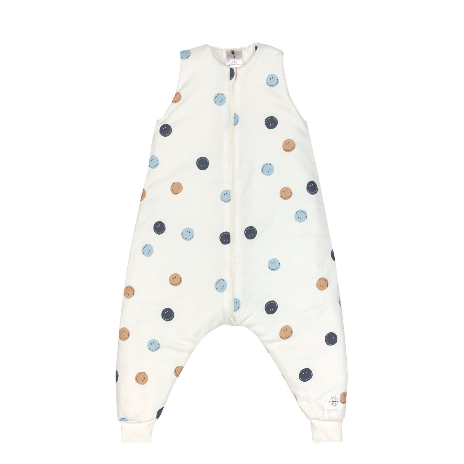 Lässig - Kinder Schlafoverall 2,5 TOG - Smile, Milky, Gr. 98-104