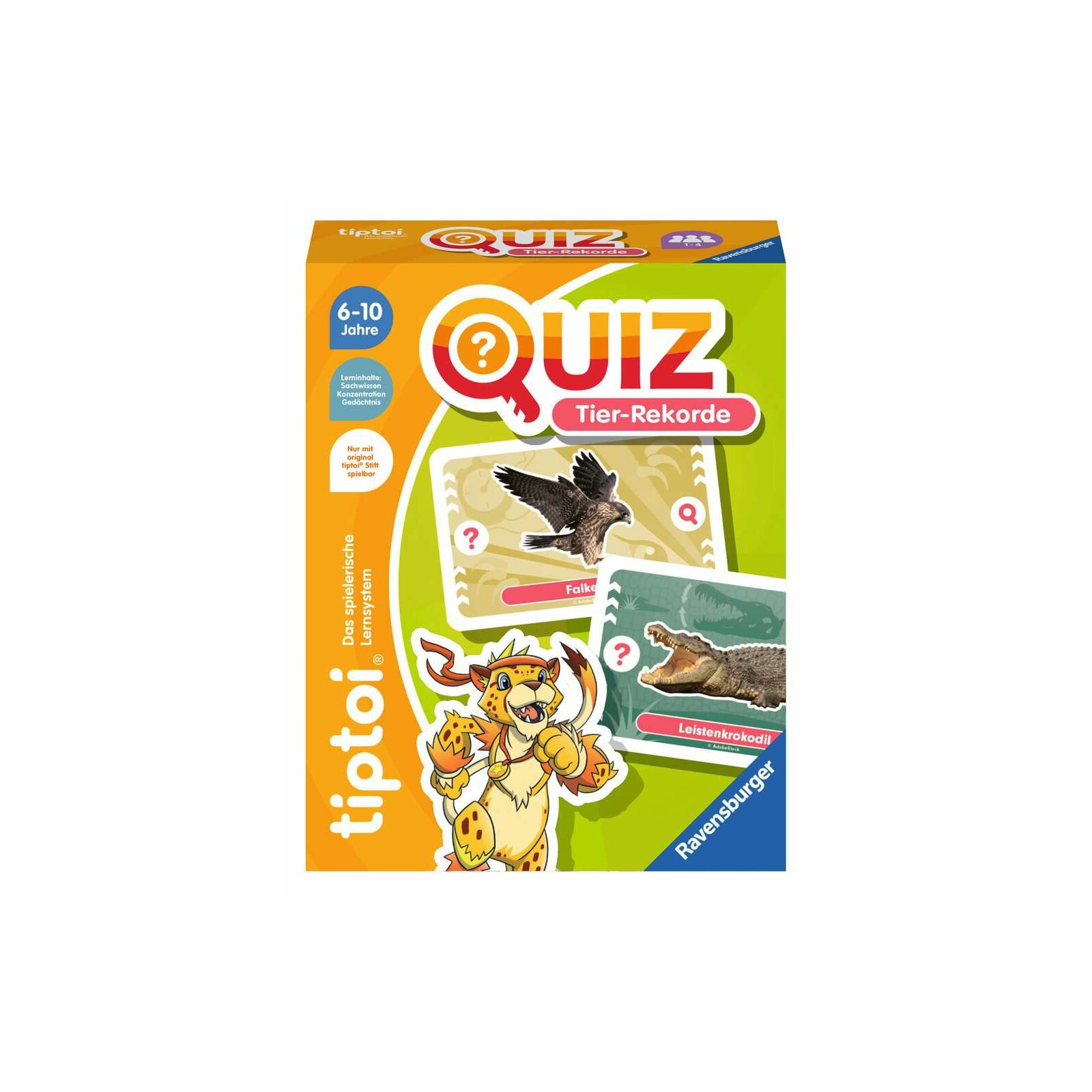 Ravensburger - tiptoi - Quiz: Tier-Rekorde