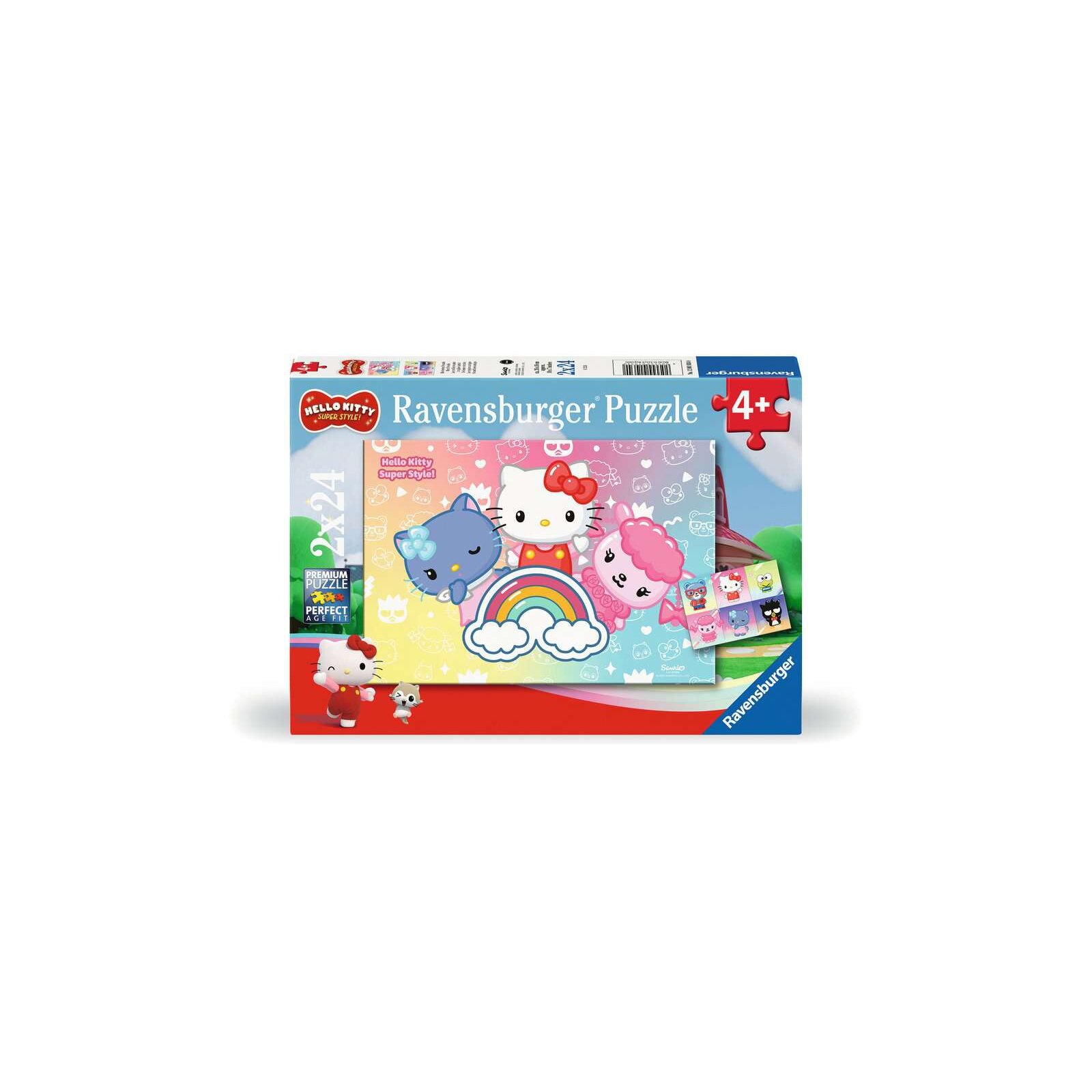 Ravensburger - Puzzle - 2 x 24 Teile - ab 4 Jahre - Die besten Freunde (A)