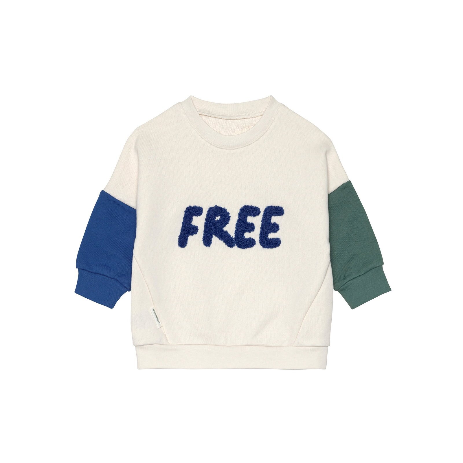 Lässig - Kinder Pullover Little Gang, Bio-Baumwolle, Free Weiß, Gr. 86/92, 1-2 Jahre