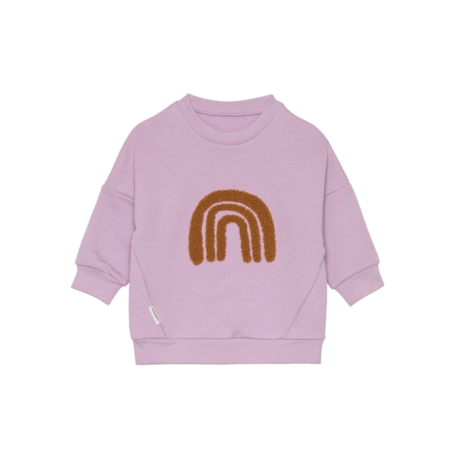 Lässig - Kinder Pullover Little Gang - Regenbogen Lila, Gr. 110/116, 4-6 Jahre (A)