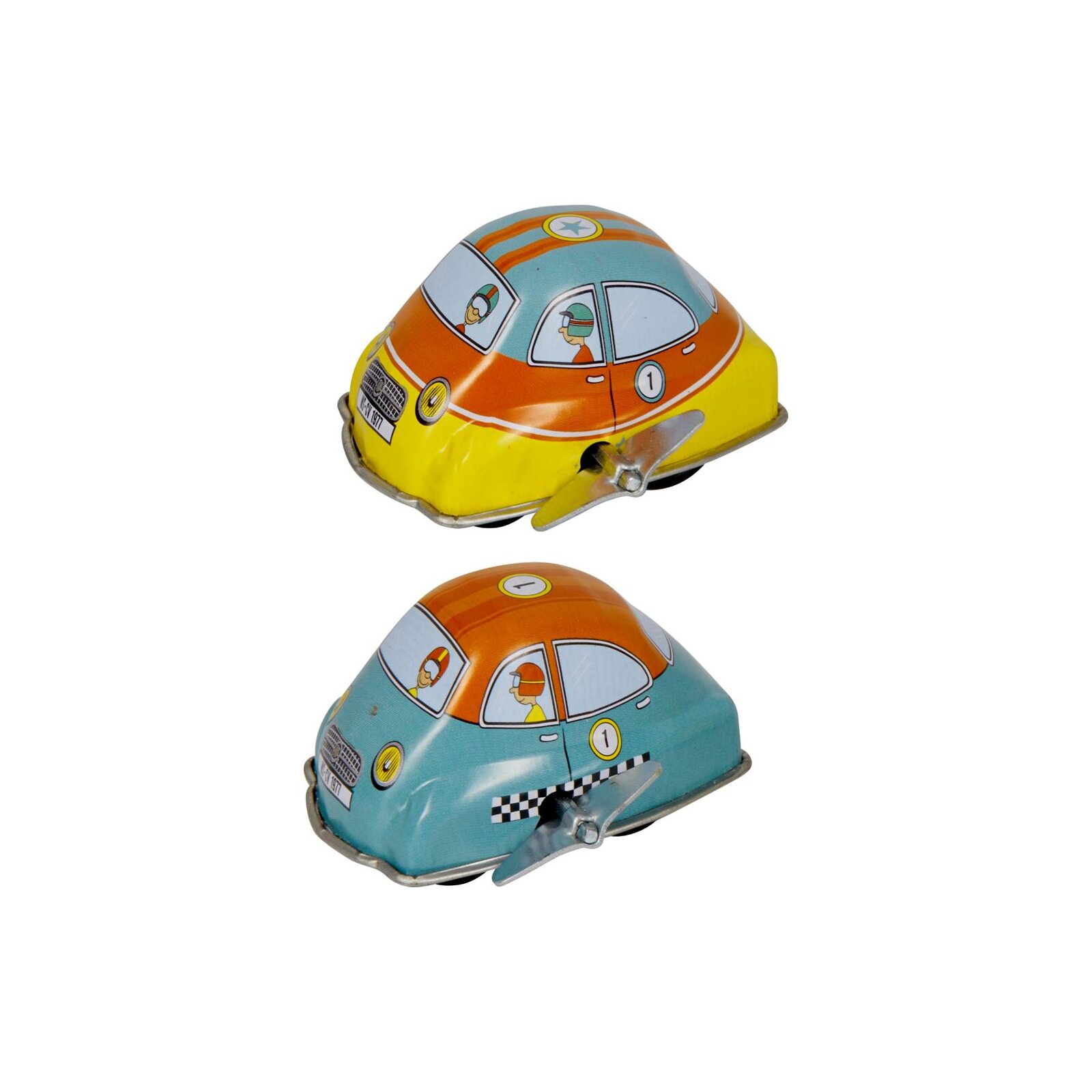 Die Spiegelburg - Bunte Geschenke - Blech-Spielauto zum Aufziehen, sort. (8)