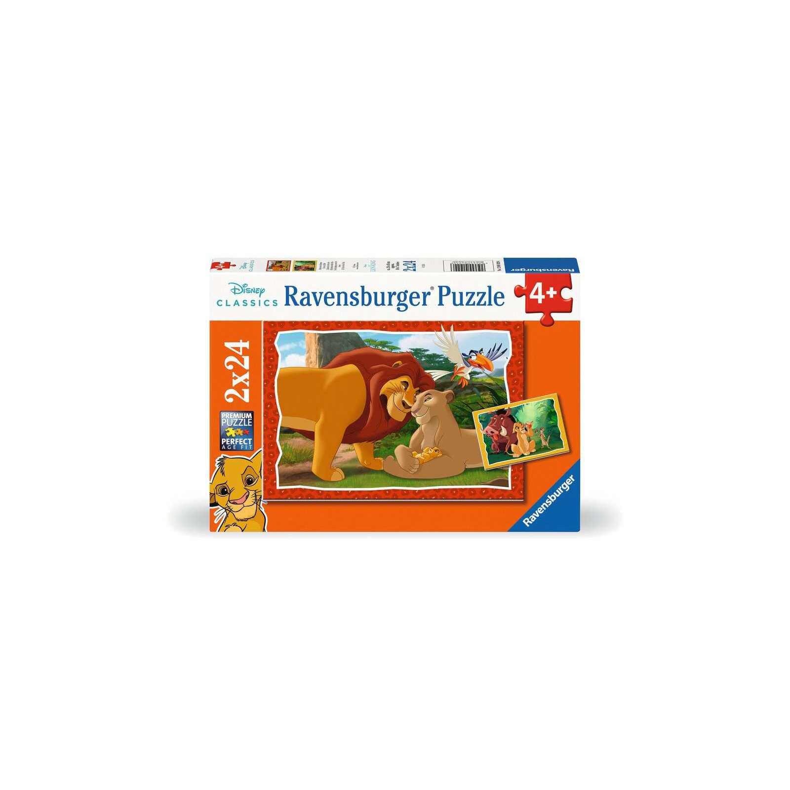 Ravensburger - Puzzle - 2 x 24 Teile - ab 4 Jahre - Kreis des Lebens (A)