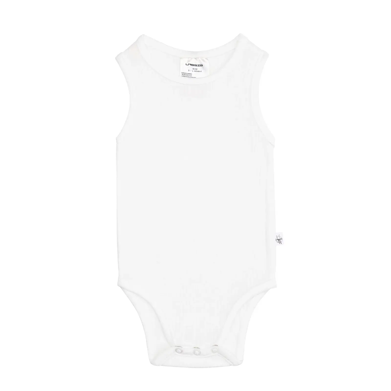 Lässig - Baby Body - Ärmellos gerippt, Milky, Gr. 74-80 (2)