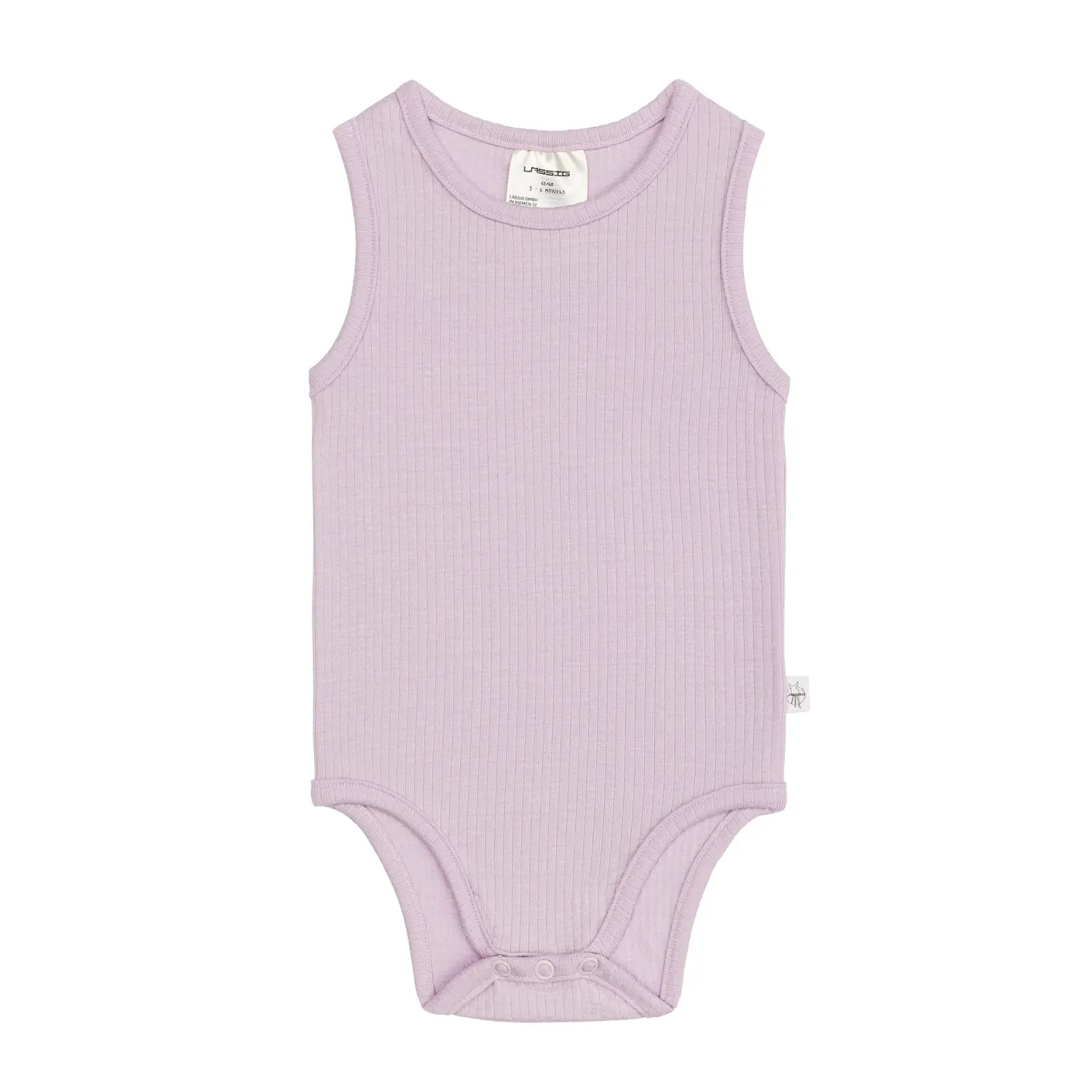 Lässig - Baby Body - Ärmellos gerippt, Lila, Gr. 62-68 (2)