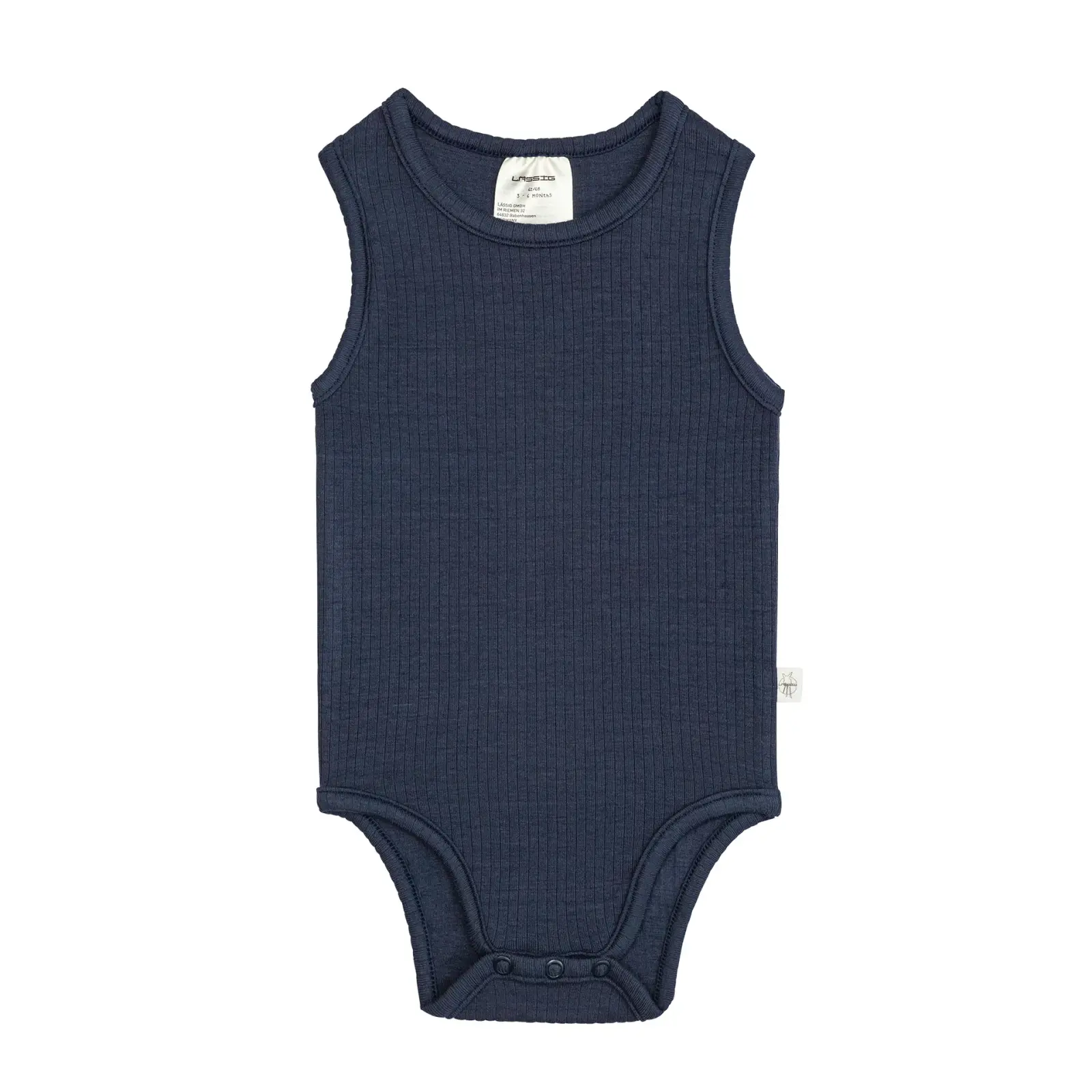Lässig - Baby Body - Ärmellos gerippt, Blau, Gr. 74-80 (2)