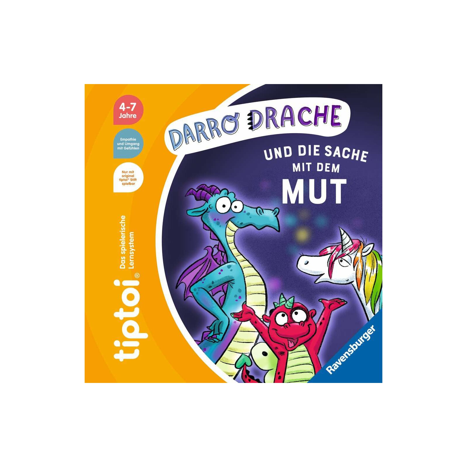 Ravensburger - tiptoi - Darro Drache und die Sache mit dem Mut