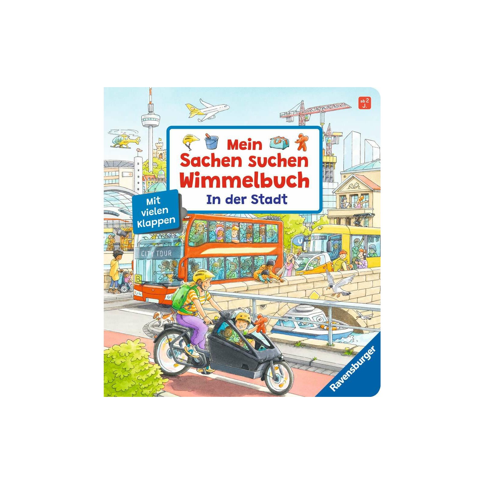 Ravensburger - Mein Sachen suchen Wimmelbuch: In der Stadt