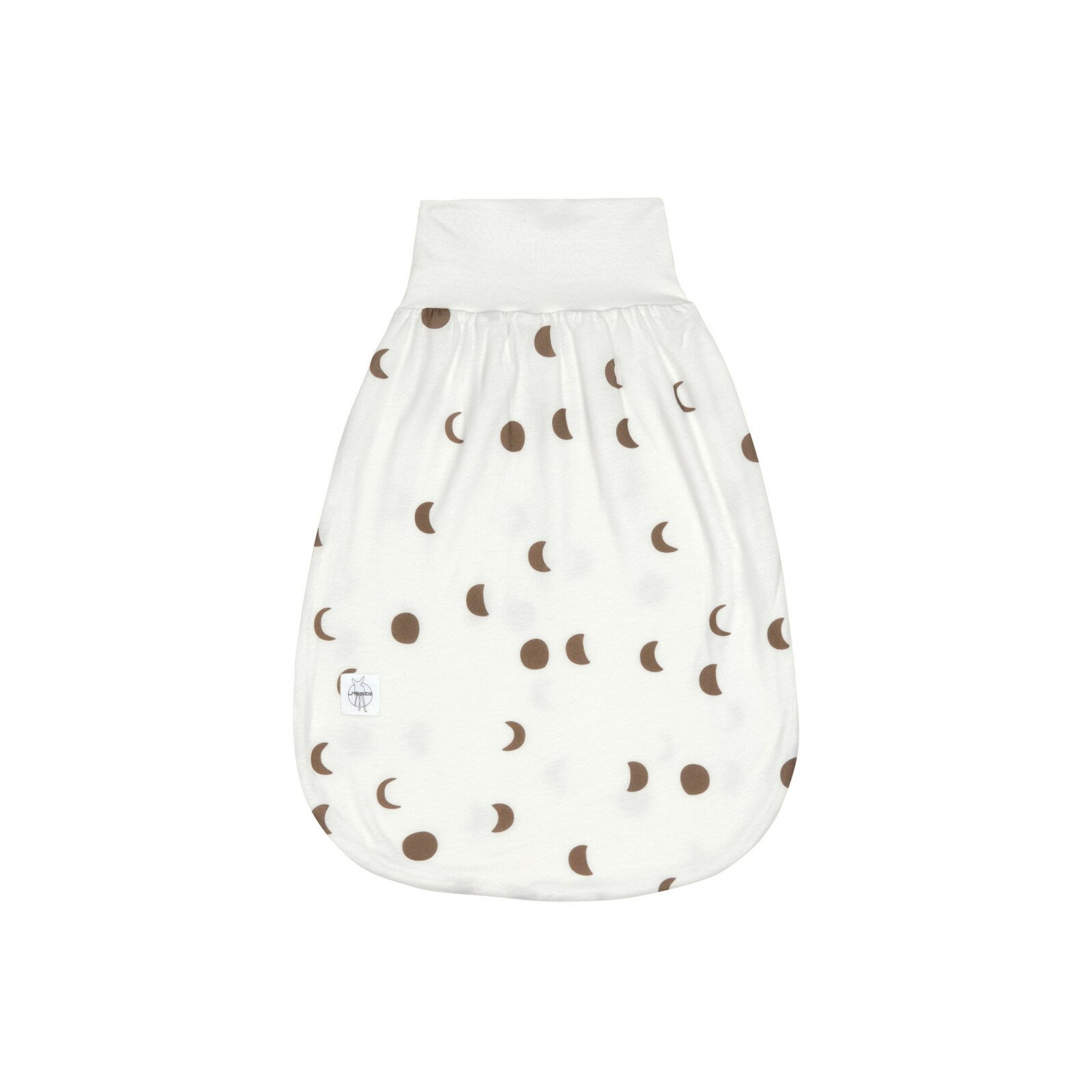 Lässig - Baby Strampelsack 0,5 TOG - Mond, Milky (A)