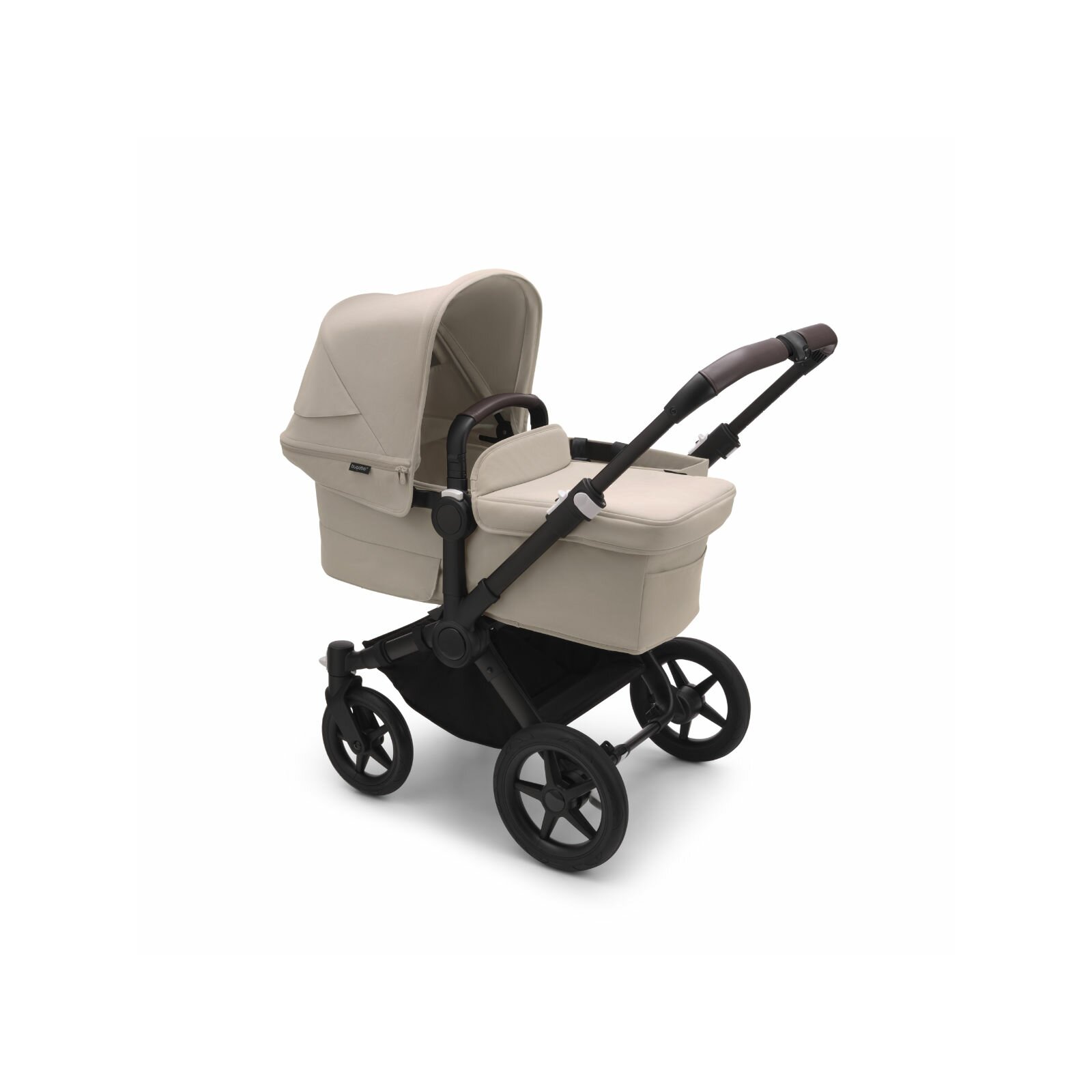 BUGABOO - Donkey 5 Mono Kinderwagen mit Liegewanne und Sitz CORE (SCHWARZ / DESERT-TAUPE)