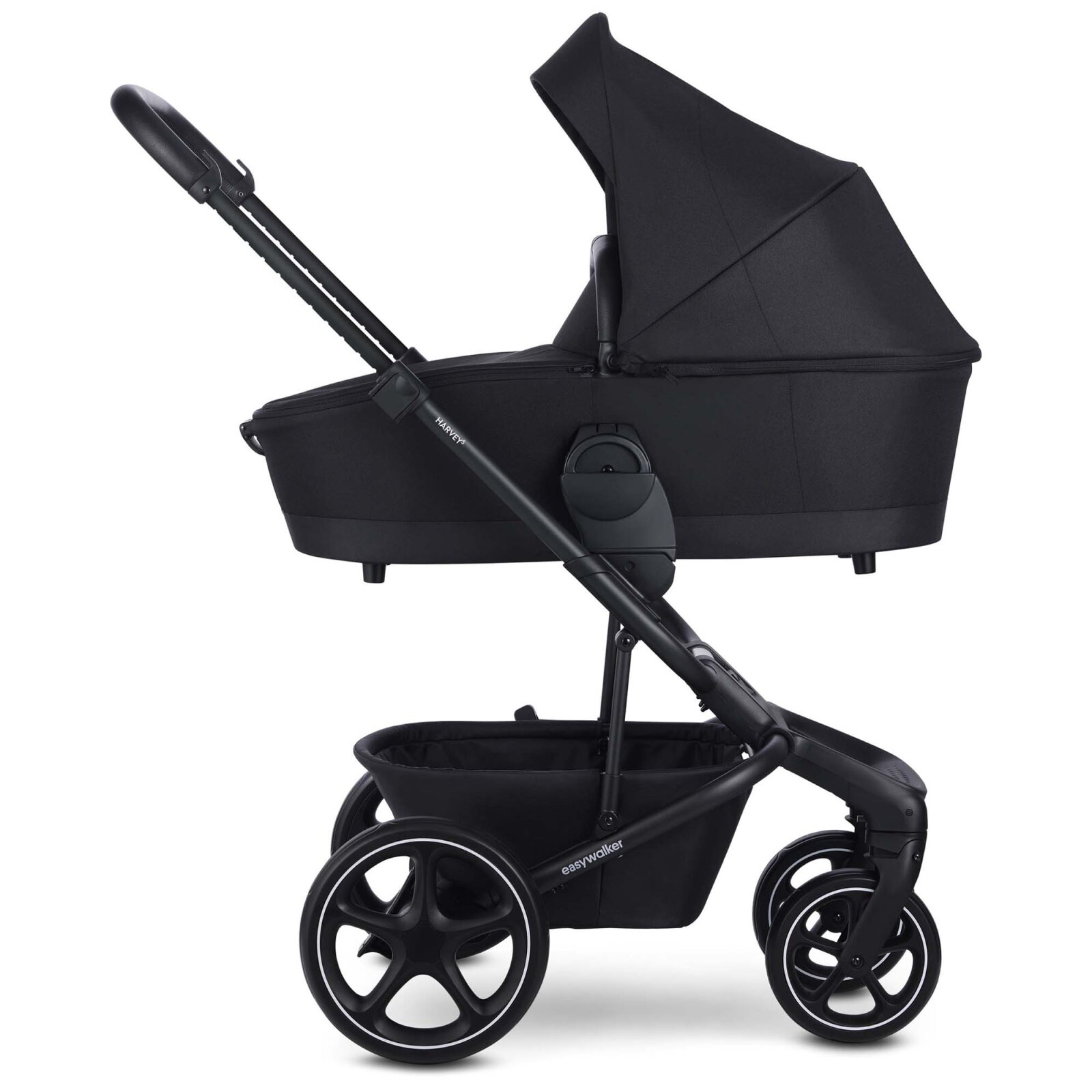 Easywalker - Harvey 5 Kombi-Kinderwagen (MIDNIGHT-BLACK)