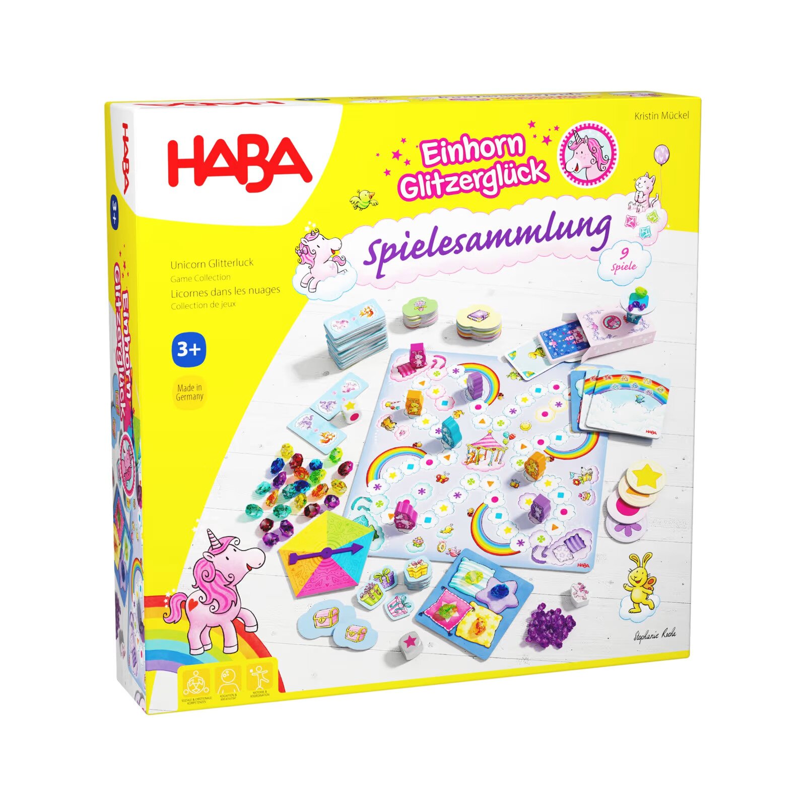 Haba - Einhorn Glitzerglück – Spielesammlung (2)