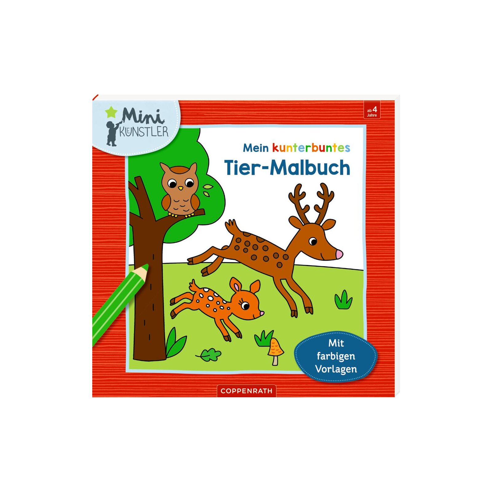 Coppenrath - Mini-Künstler - Mein kunterbuntes Tier-Malbuch (A)