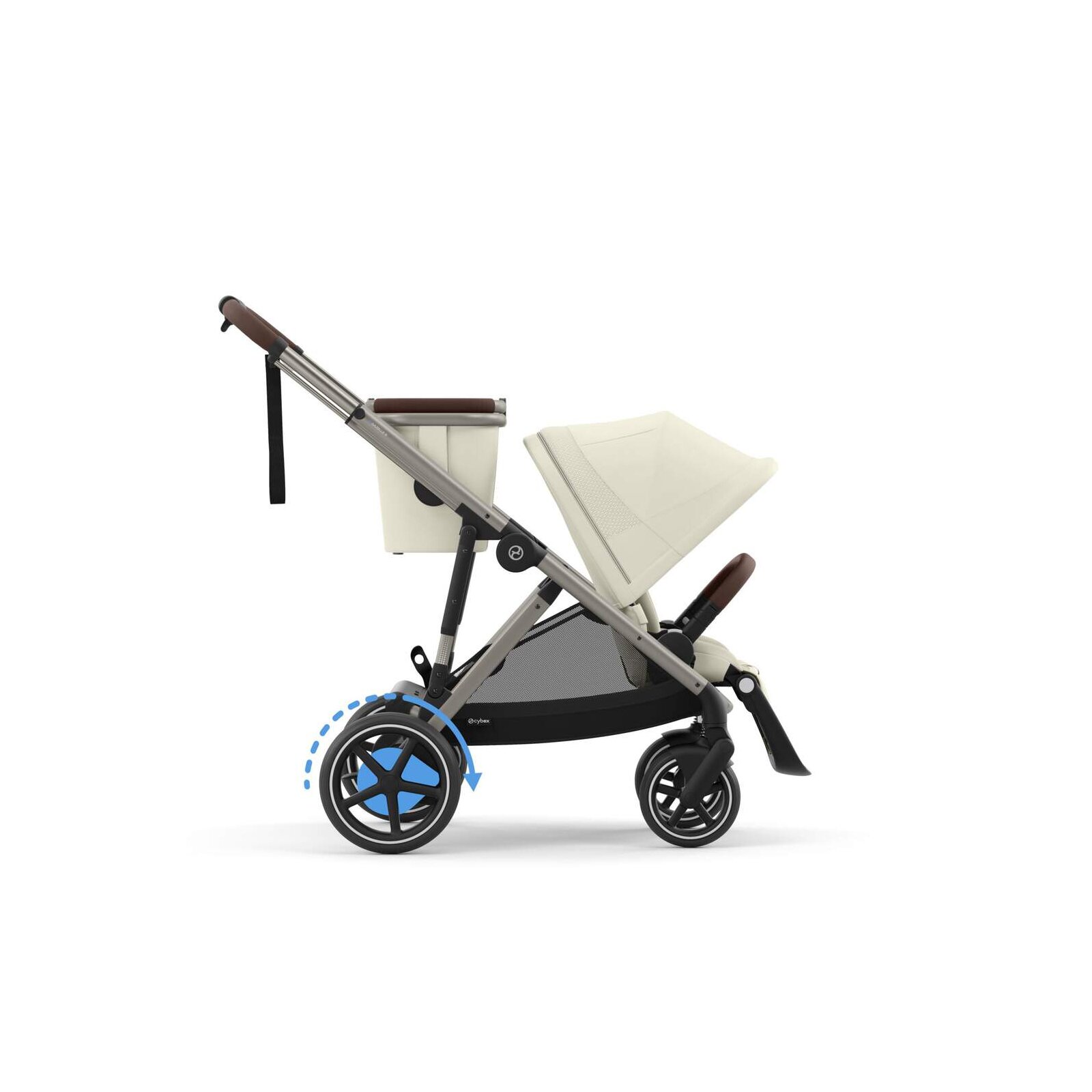 Cybex - Gold e-Gazelle S Sportkinderwagen Seashell beige