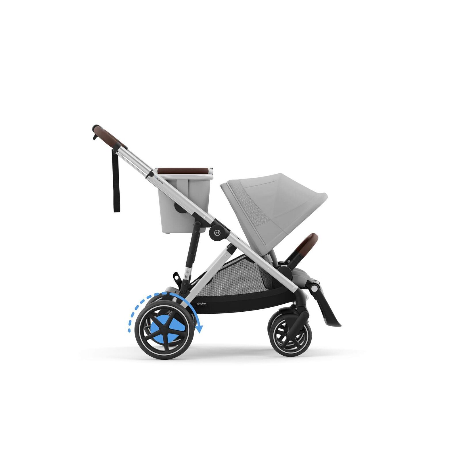 Cybex - Gold e-Gazelle S Sportkinderwagen Stone grey