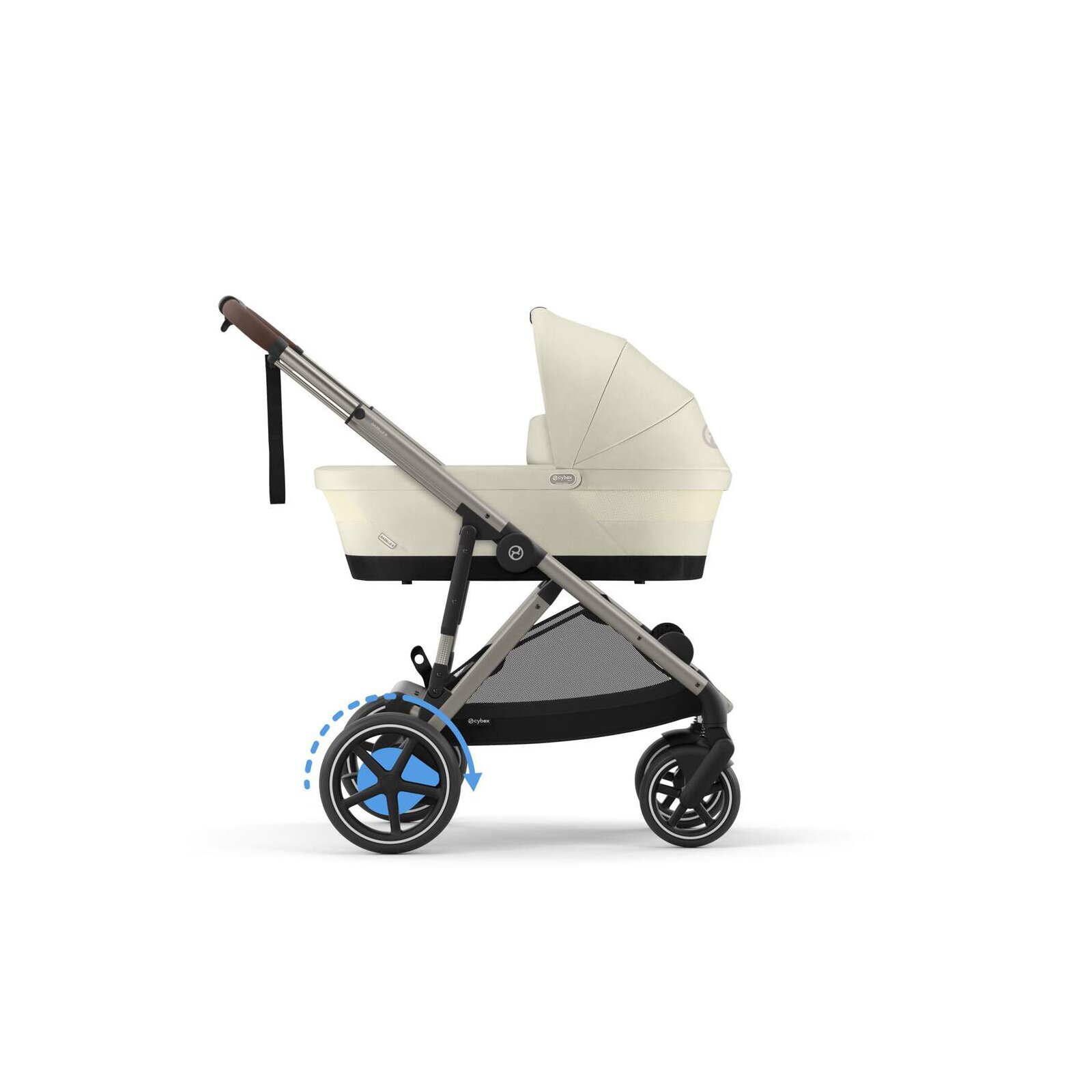 Cybex - Gold e-Gazelle S Kombikinderwagen Seashell beige