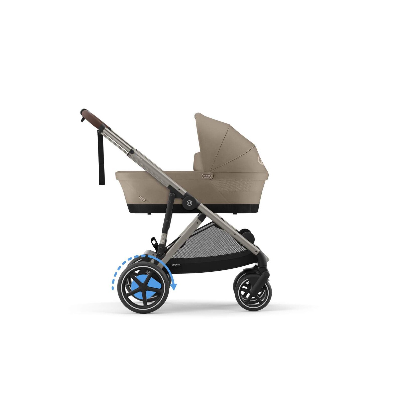 Cybex - Gold e-Gazelle S Kombikinderwagen Almond beige