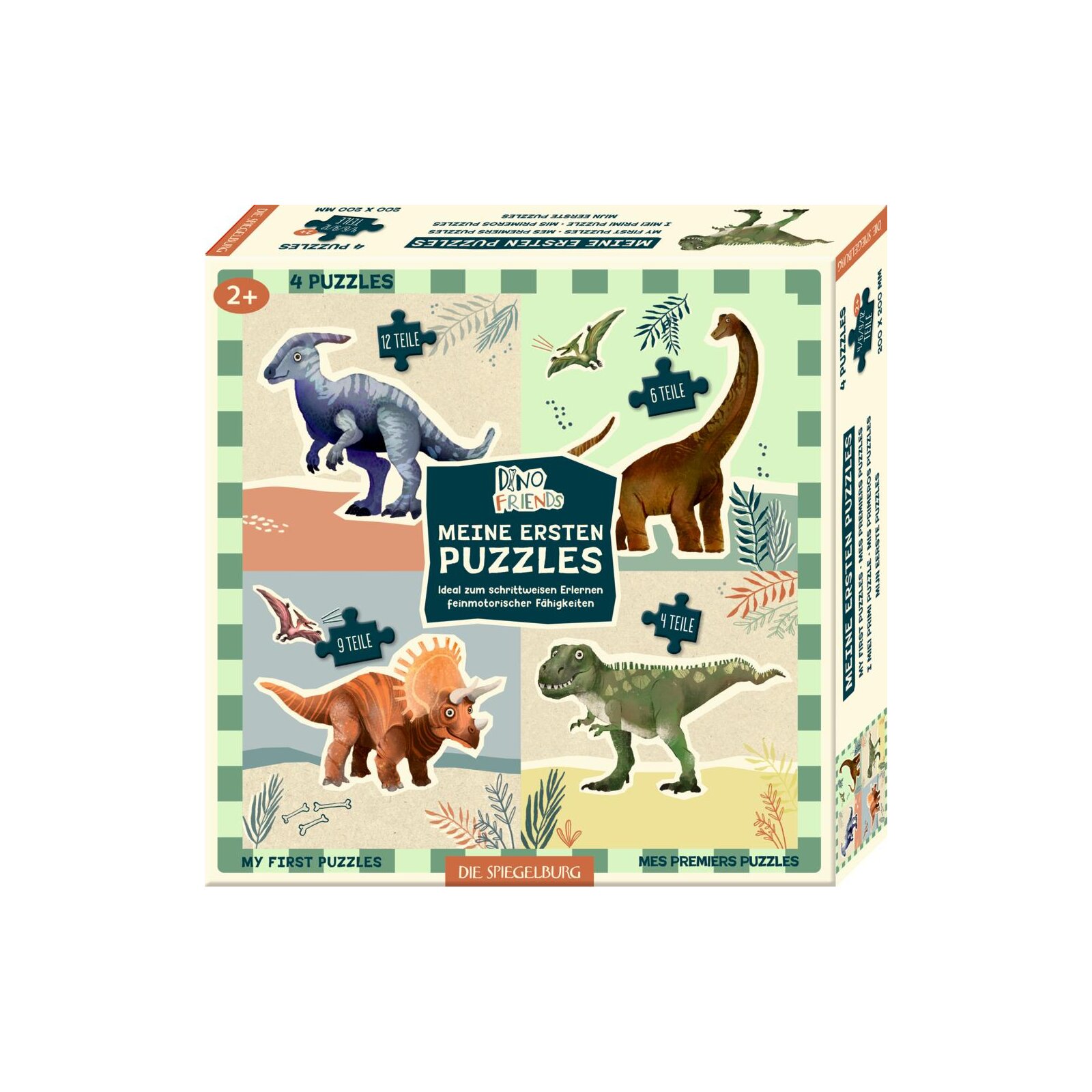 Die Spiegelburg - Puzzle - 31 Teile - ab 2 Jahre - Dino Friends (2)