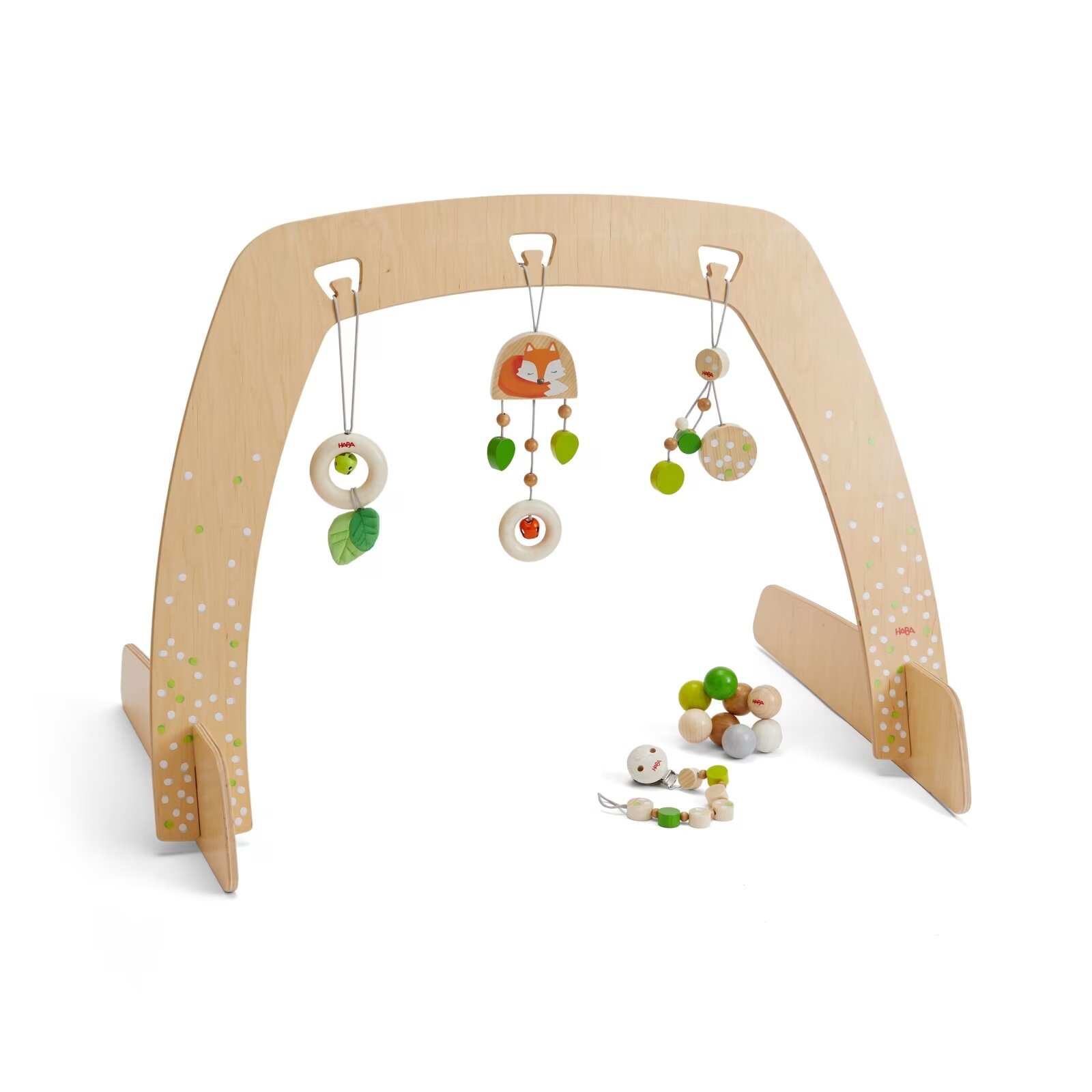 Haba - Baby Spiel-Set PURE, Spielbogen mit Zubehör (A)