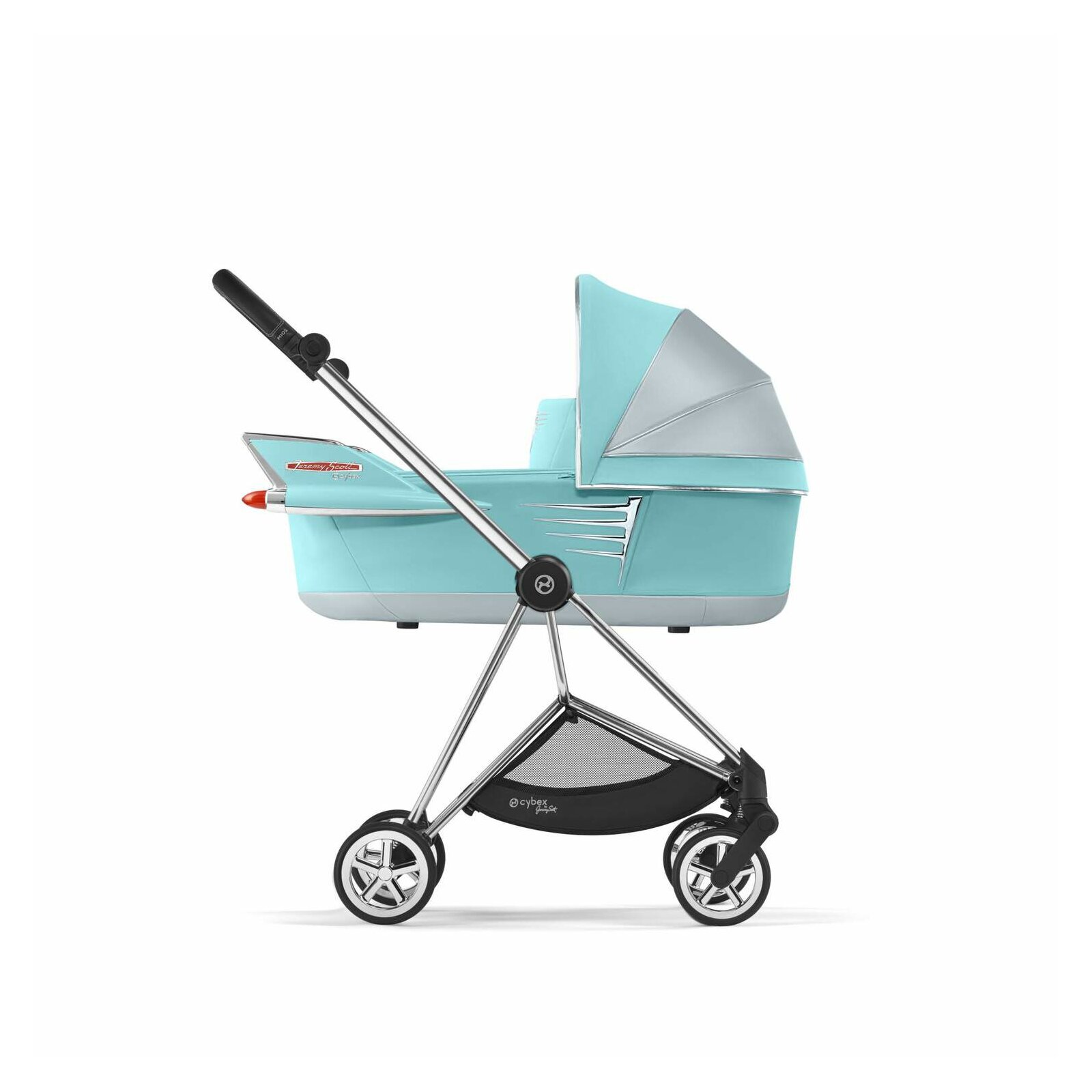 CYBEX - Platinum MIOS 3.0 inkl. Hardparts mit Seatpack und Lux Carry Cot CAR (by Jeremy Scott)