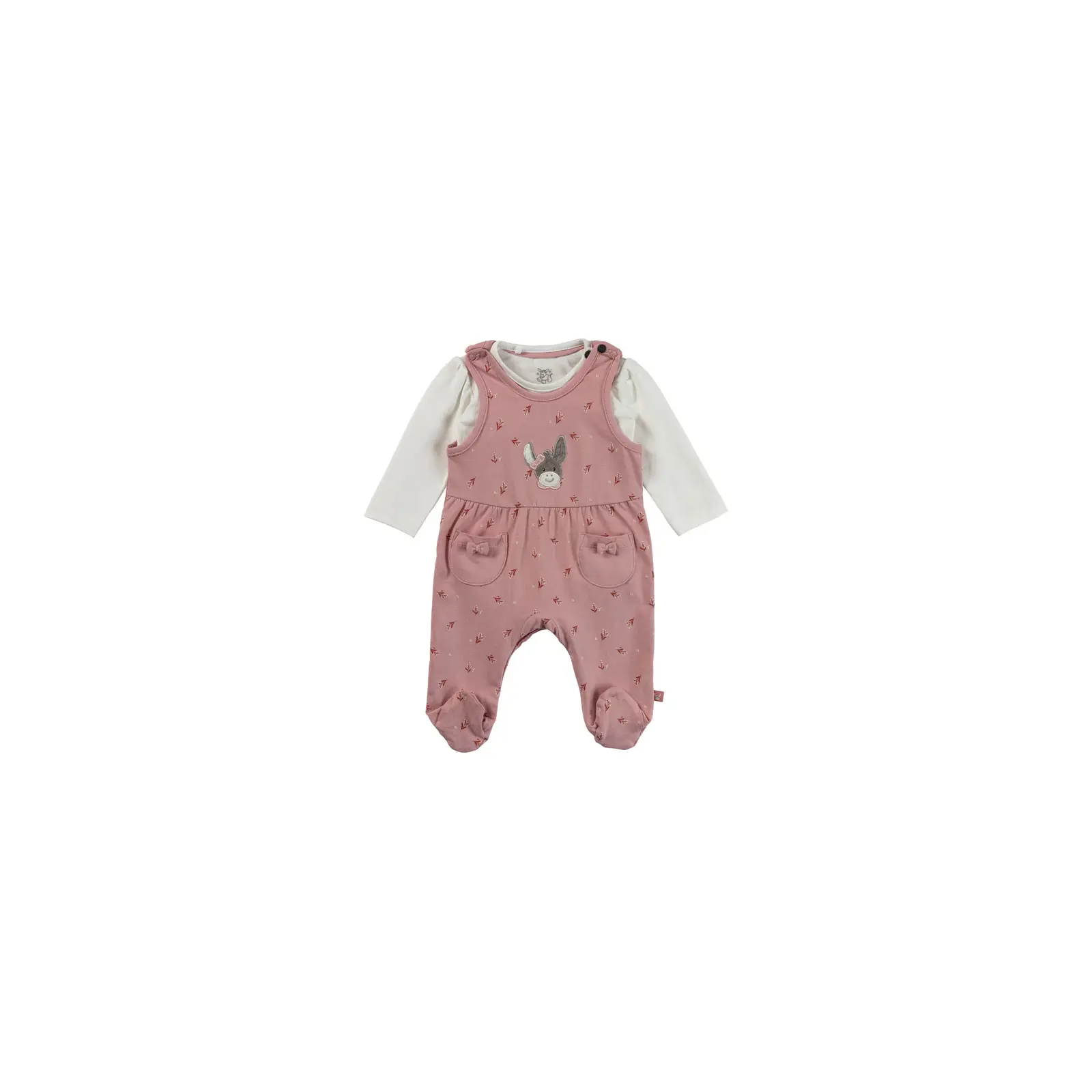 Sterntaler - Strampler-Set Nicki Esel Emmi Girl Gr. 56