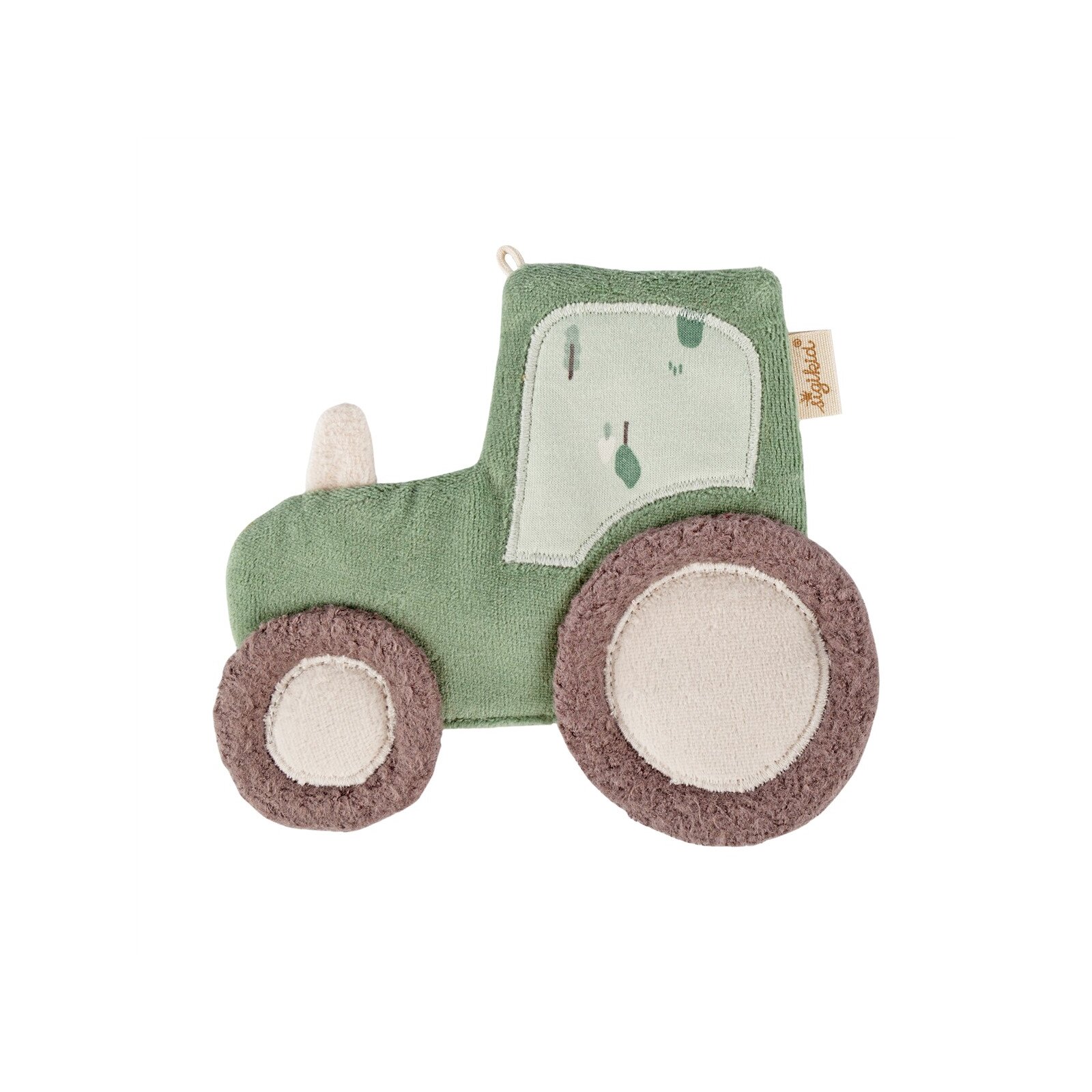 sigikid - Knistertuch Traktor - Grün