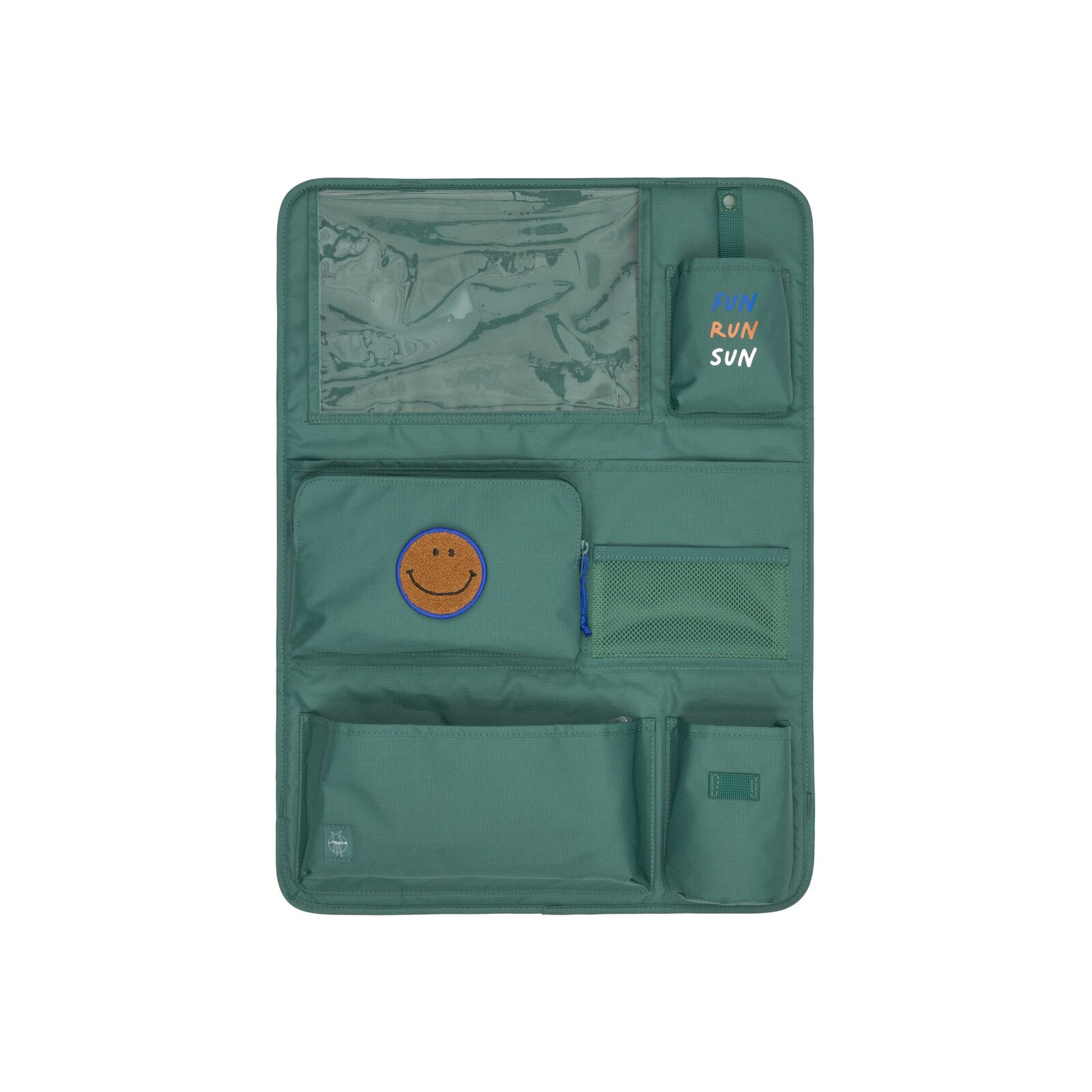 Lässig - Auto Organizer Kinder - Little Gang, Dunkelgrün
