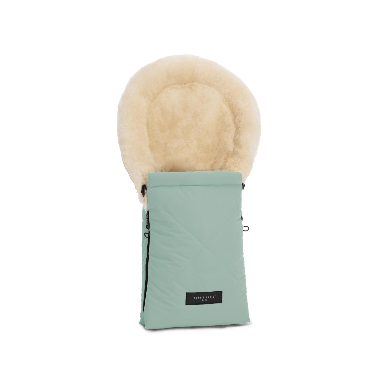 Werner Christ Baby - Oslo Fußsack Babyschale,Babywanne sage