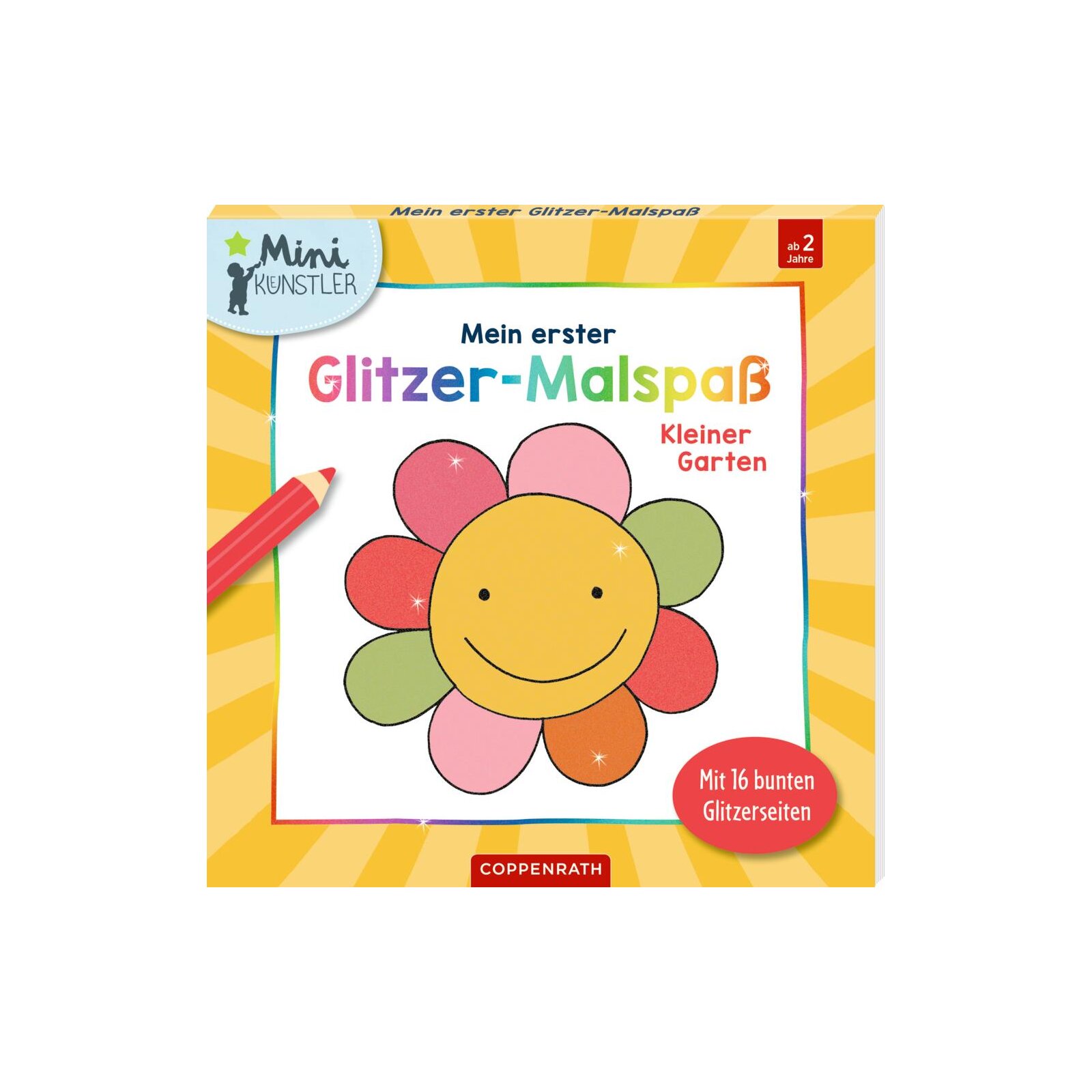 Coppenrath - Mini-Künstler - Mein 1. Glitzer-Malspaß: Kleiner Garten (5)